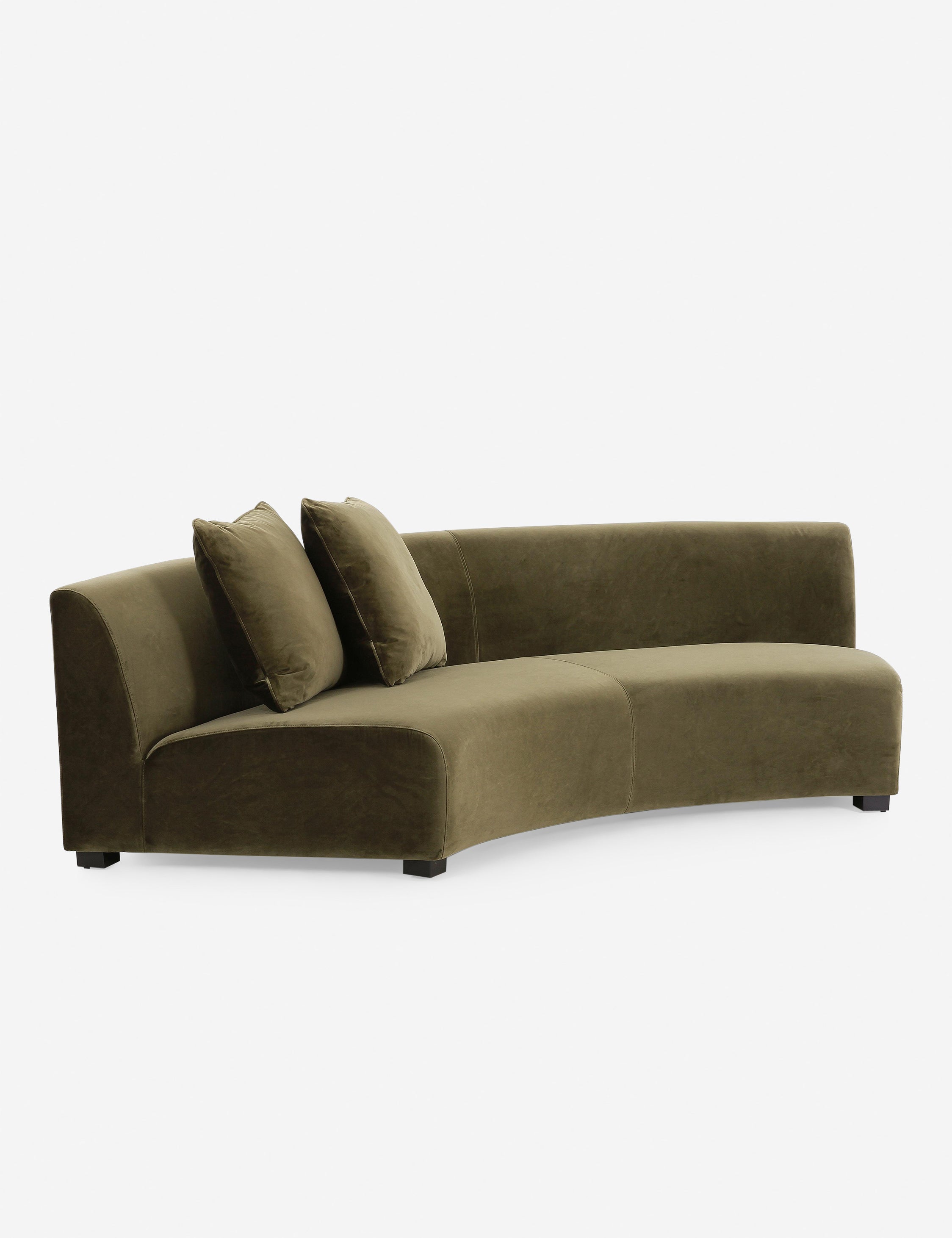 Lulu and Georgia Saban Curved Sofa - view 3