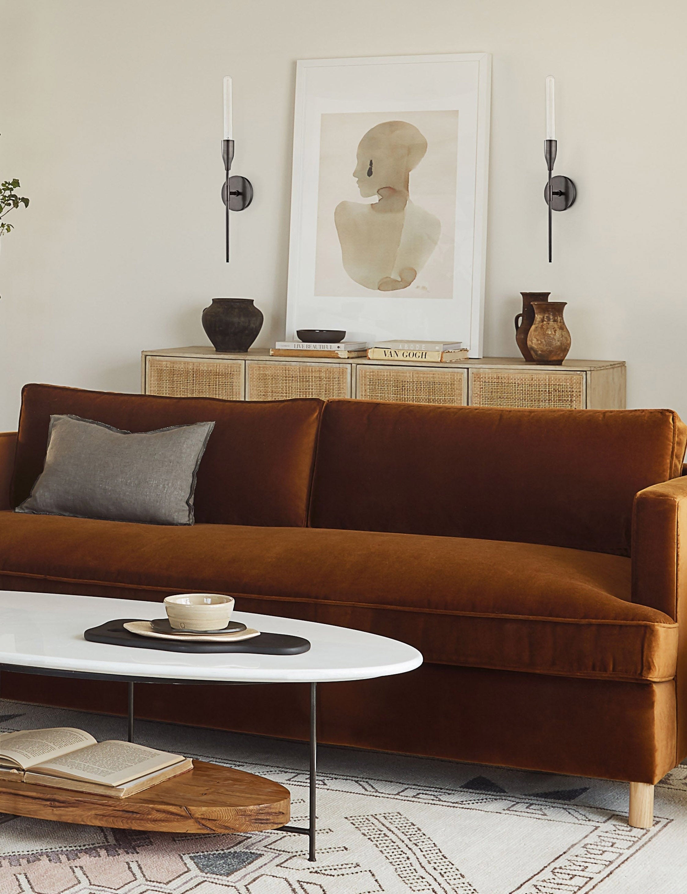 Lulu and Georgia Sara Singh - Back Drop Wall Art by Stampa - view 5