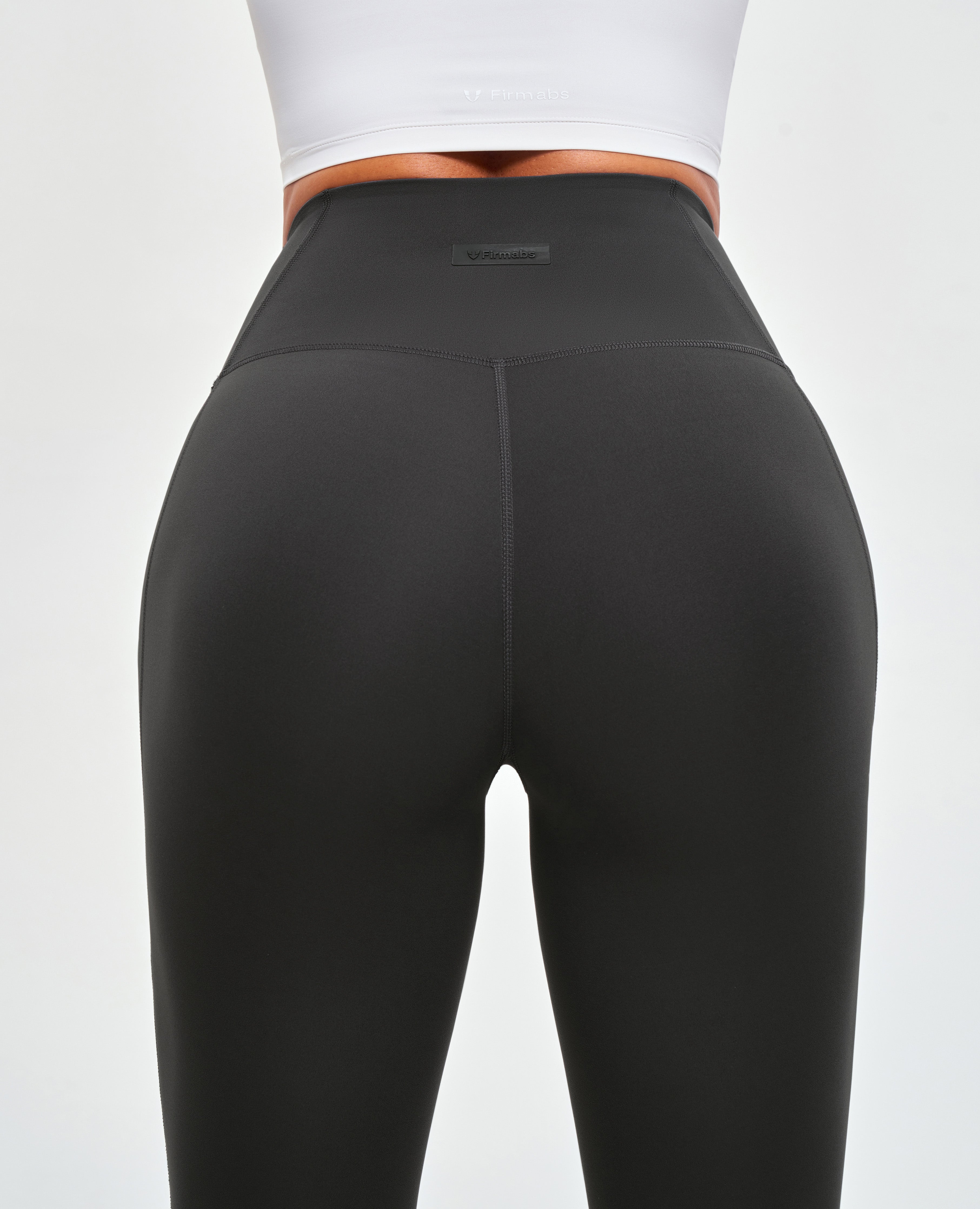 FIRM ABS Motion Seamless Leggings - Elephant Grey - view 4