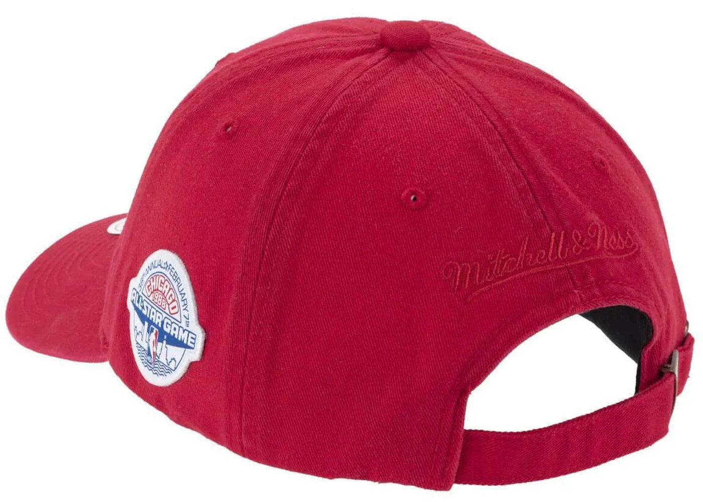 BAPE Aape x Mitchell & Ness All-Star Strapback Hat Red - view 2