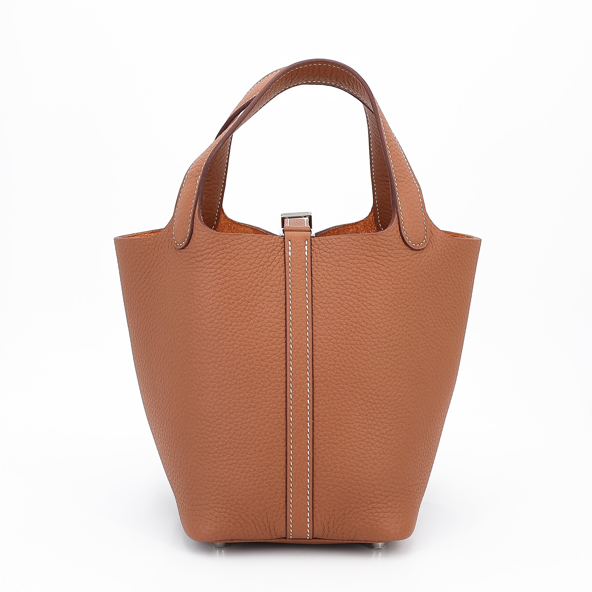 Cop Underdog HERMÈS Picotin Lock PM Gold Clemence Palladium hardware - view 2