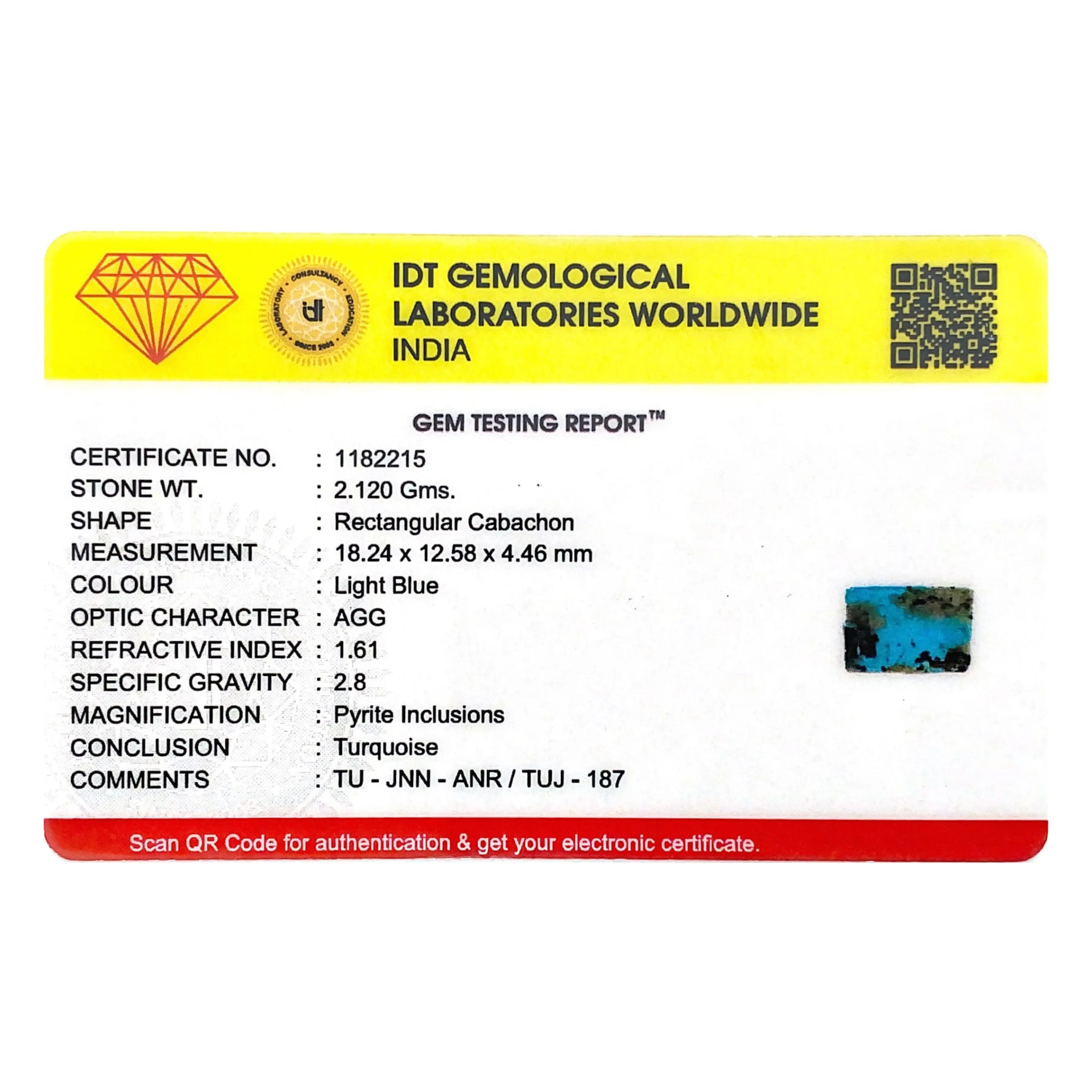 Pramogh Irani Firoza - 10.6 Carat - view 4