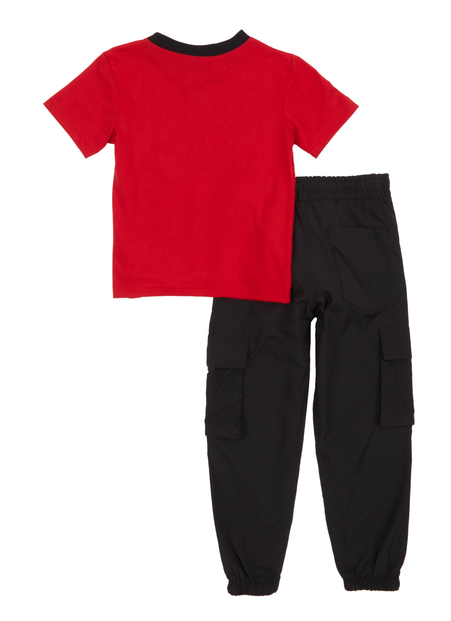 Rainbow Shops Little Boys Fresh 23 Graphic Tee and Cargo Joggers - view 2