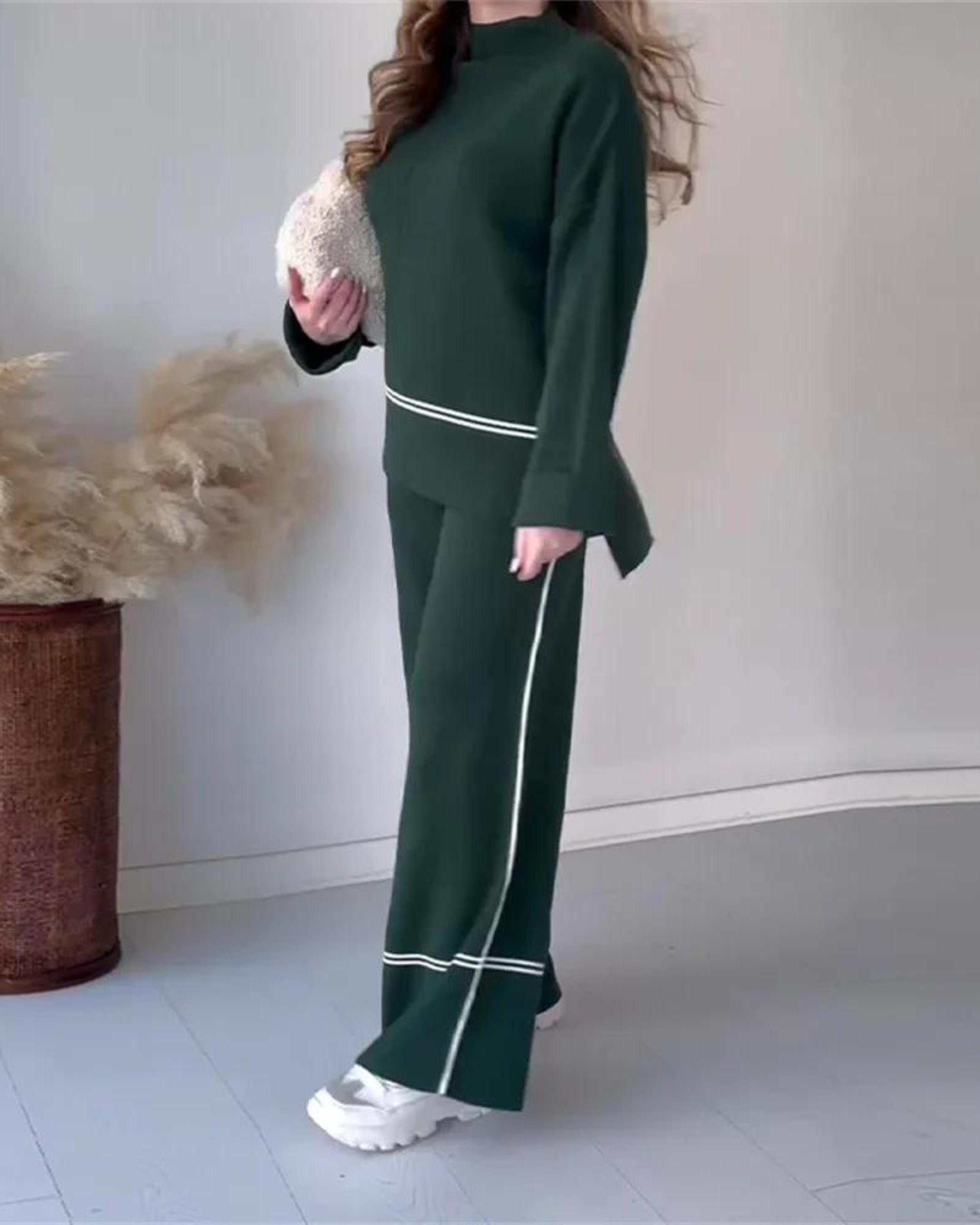 Alamode By Akanksha Sumaya Luxe Winter Coord Set - Tracksuit - view 7