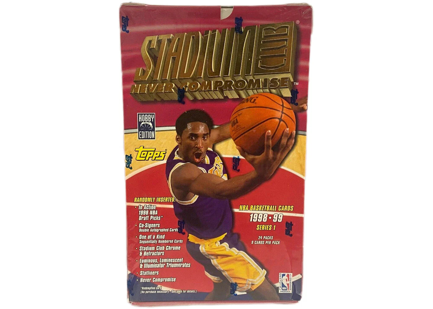 1998-99 Topps Stadium Club Series 1 Basketball Hobby Box