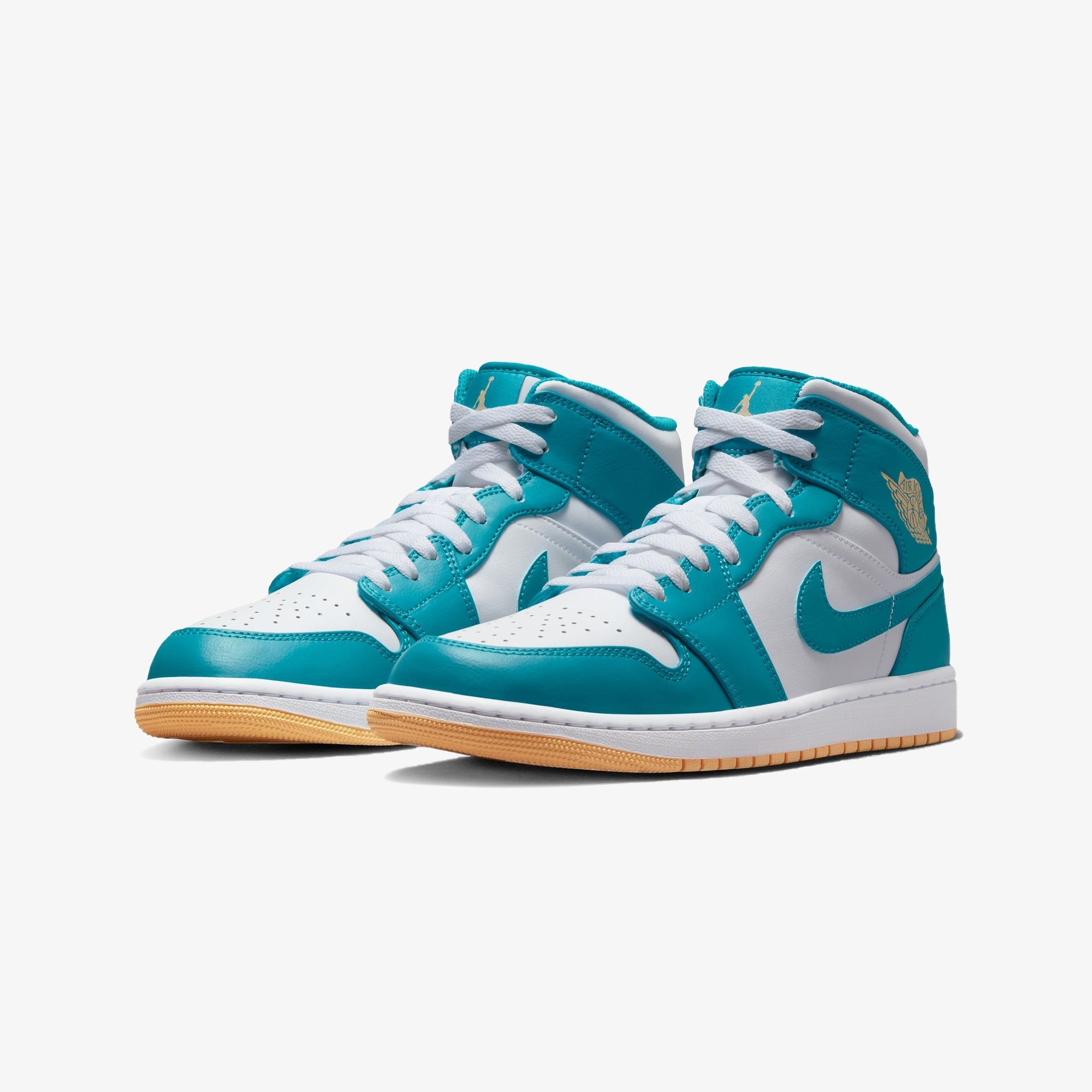 1 mid aquatone – Jordan | AIR JORDAN 1 MID { AQUATONE/CELESTIAL GOLD-WHITE
