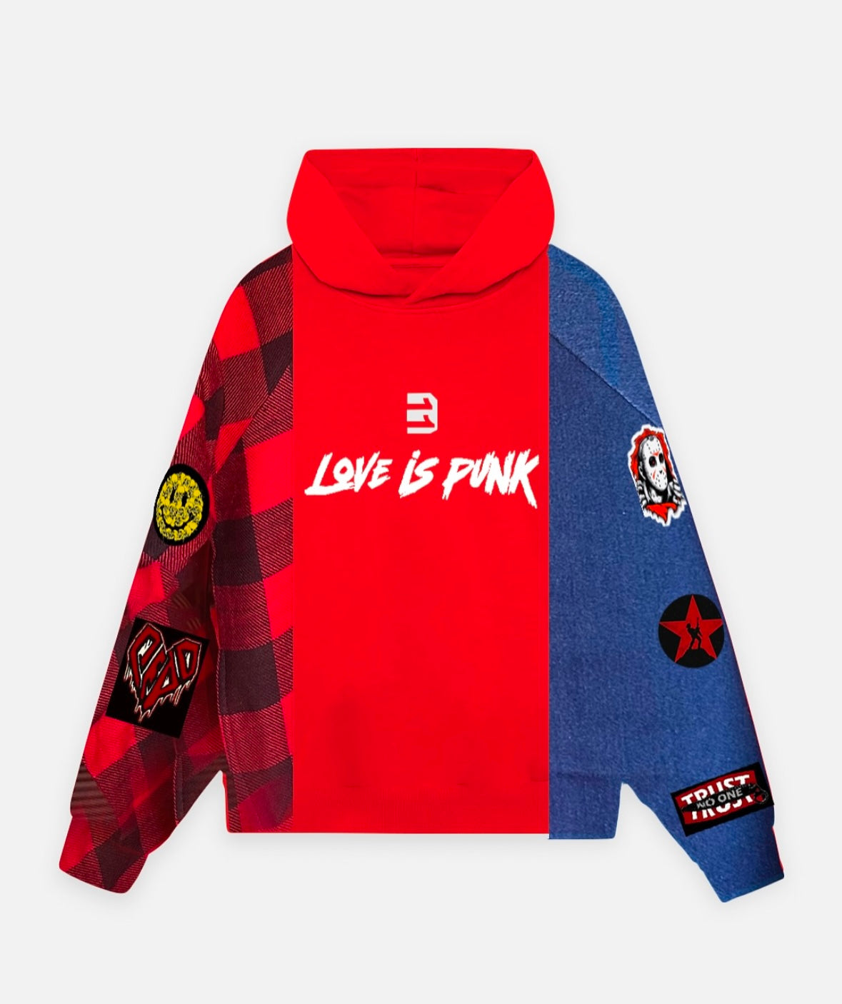 Sneaker Cafe Mumbai 3 Eleven Love Is Punk Hoodie