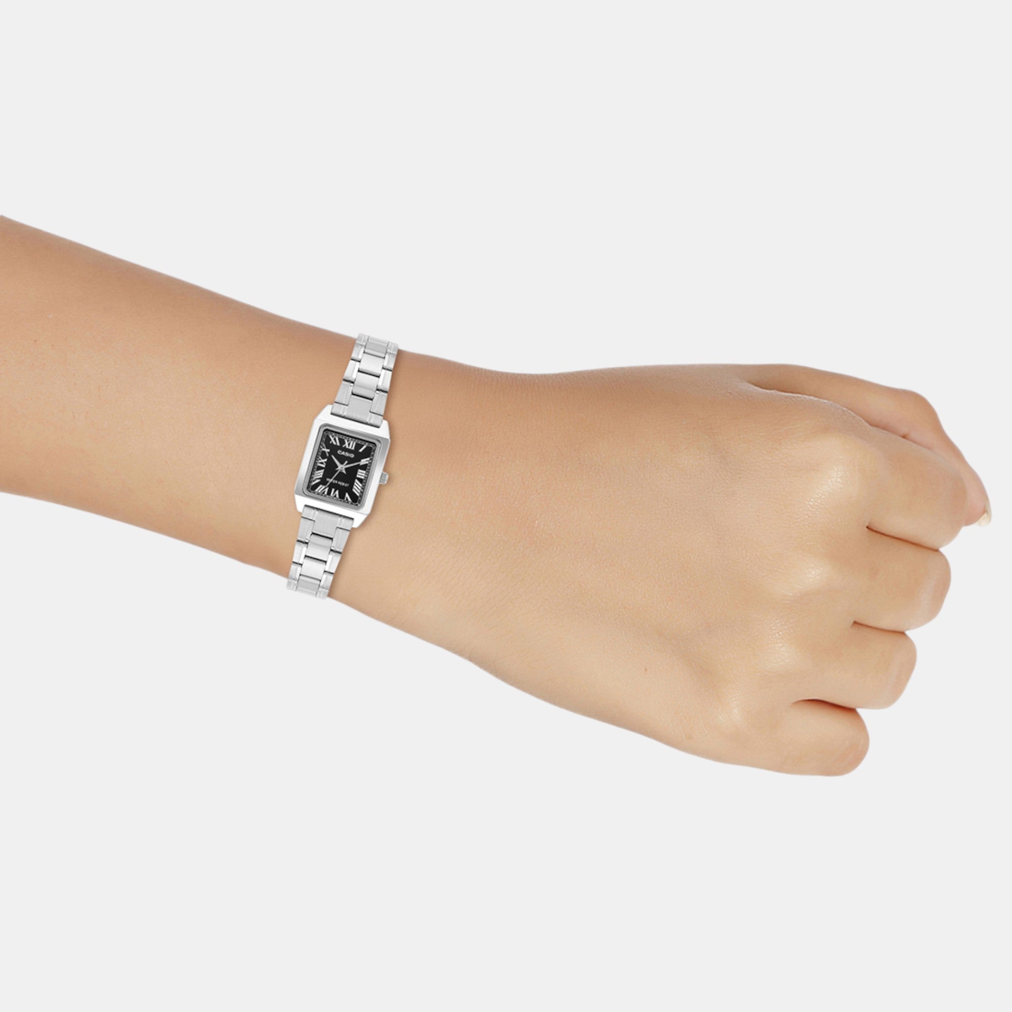 Casio Enticer Women Quartz Black Dial Analog Stainless Steel Watch A2278 - view 7