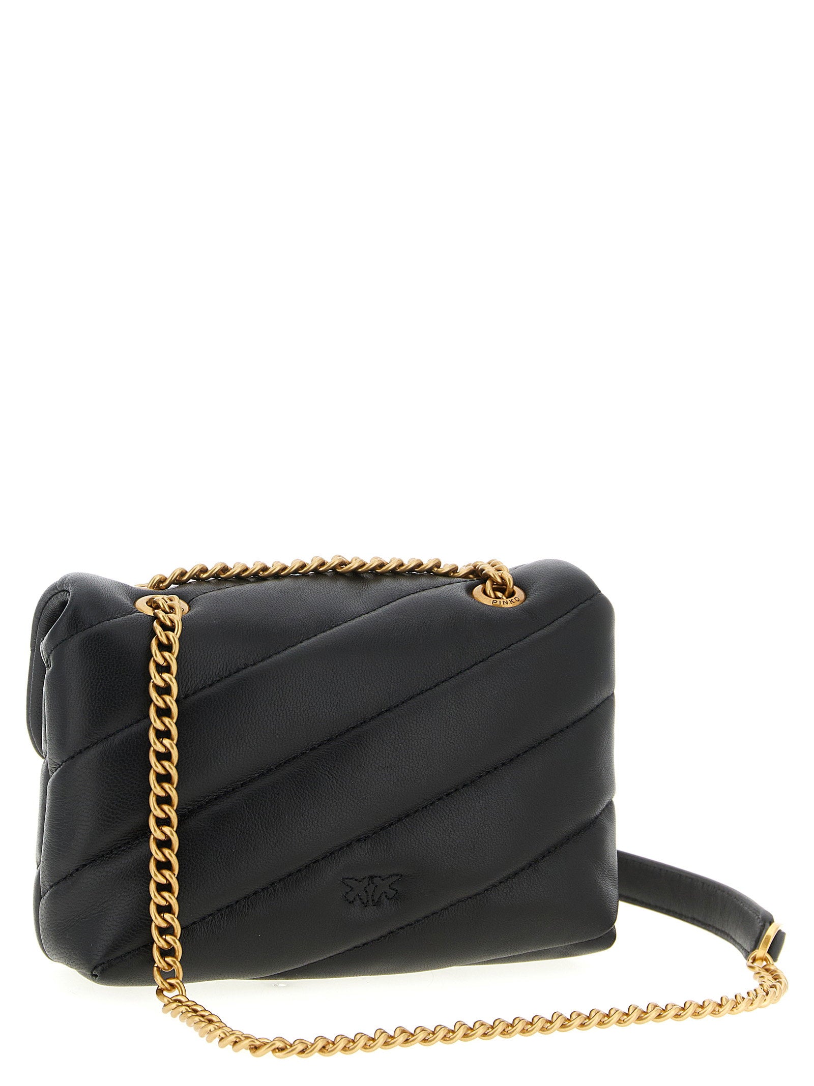Pinko Baby Love Puff Crossbody Bag – 100% lamb leather - view 2