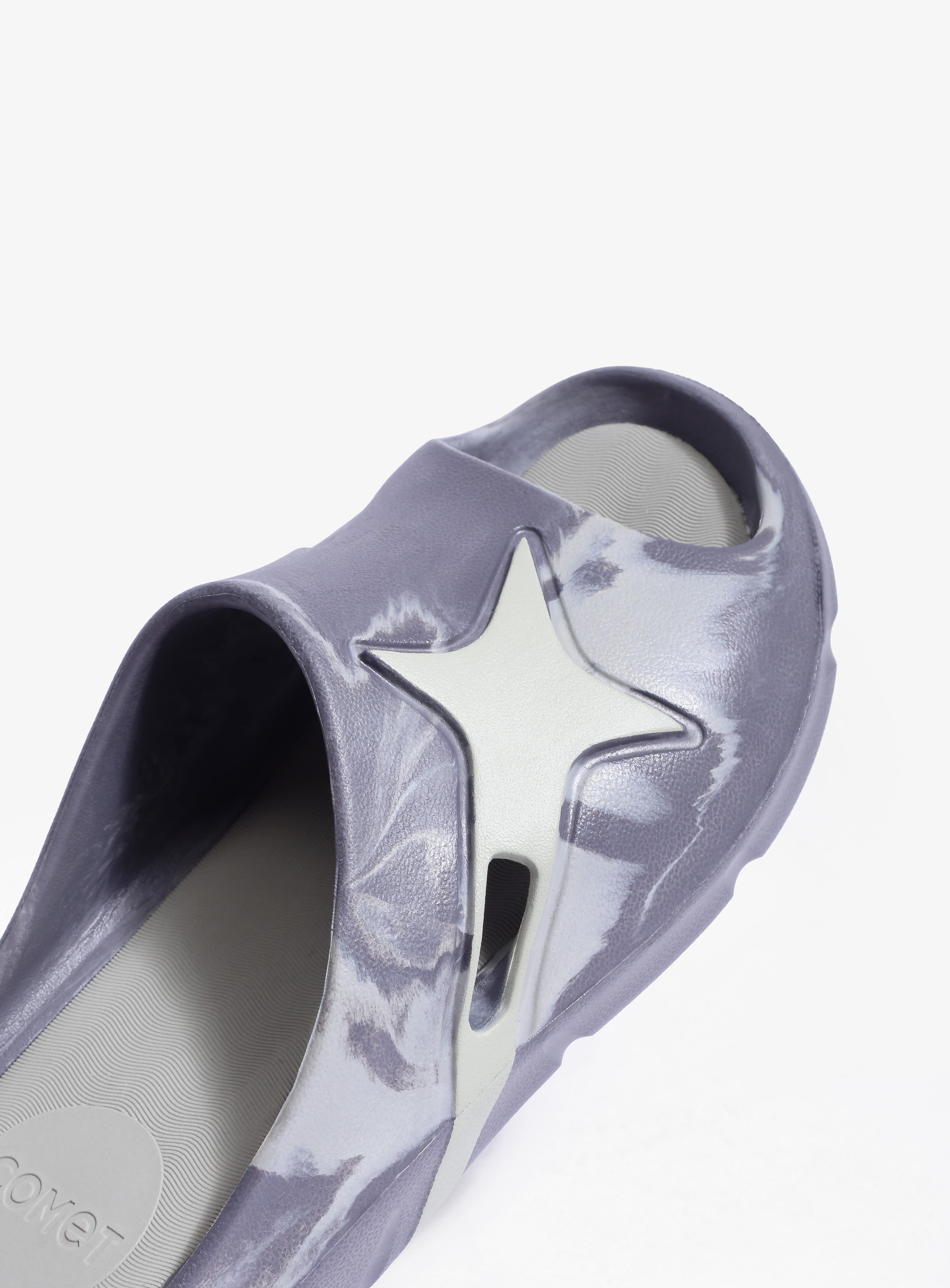 wearcomet Slides SLATE – PurpleGrey Camo - view 2