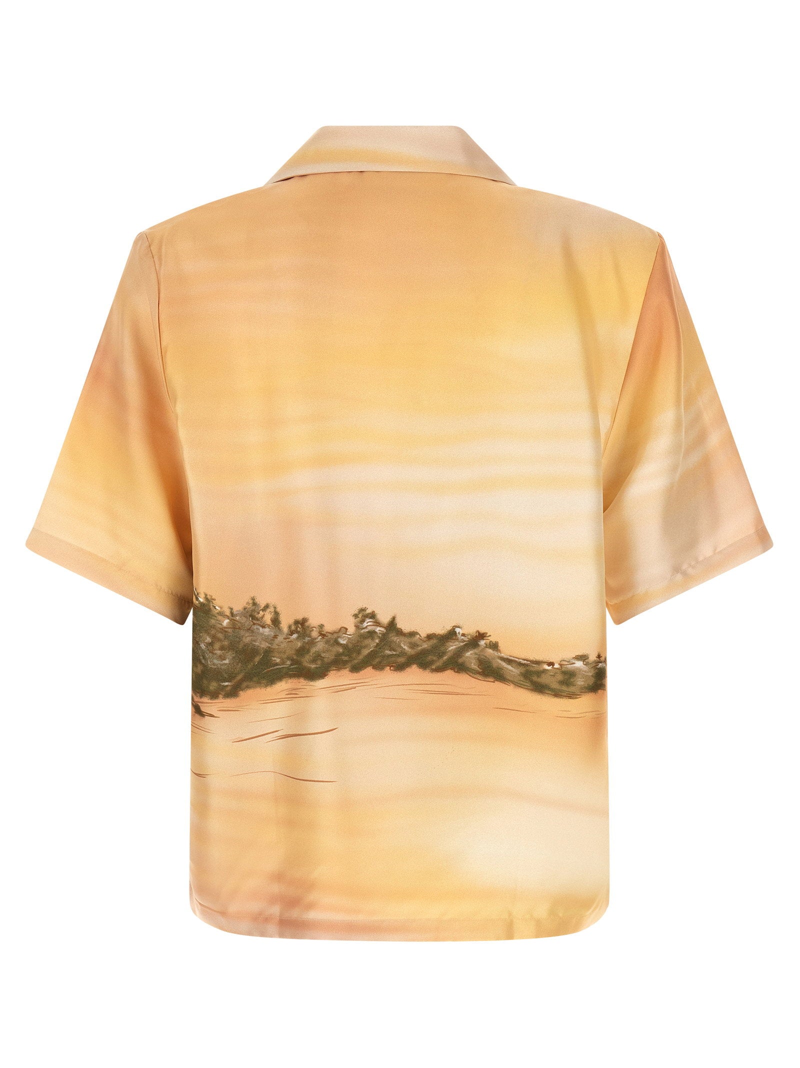 Amiri Palms Se Camp Bowling Shirt – 100% silk - view 2