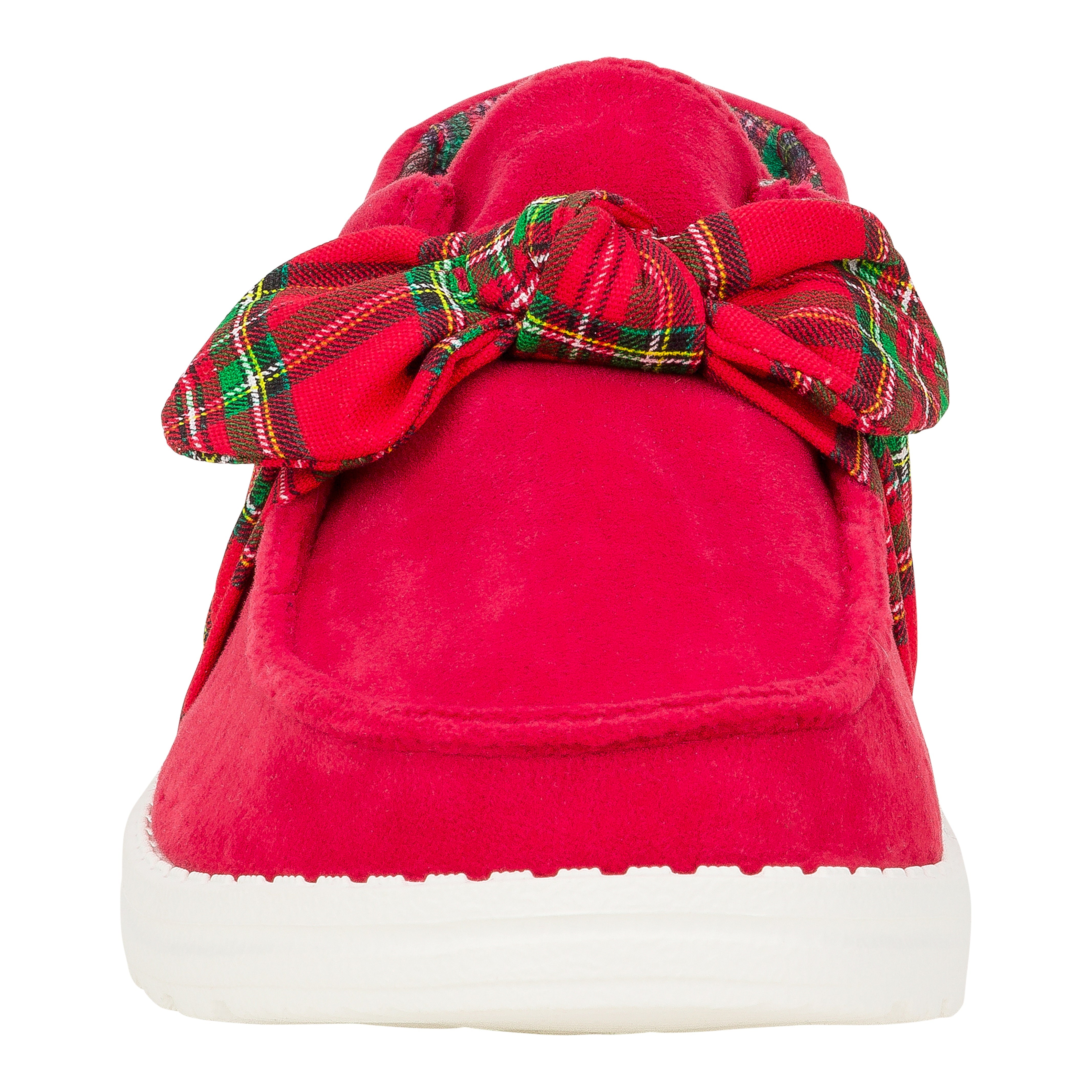 HEYDUDE shoes Wendy Bow Tartan Plaid - Plaid/Red - view 5