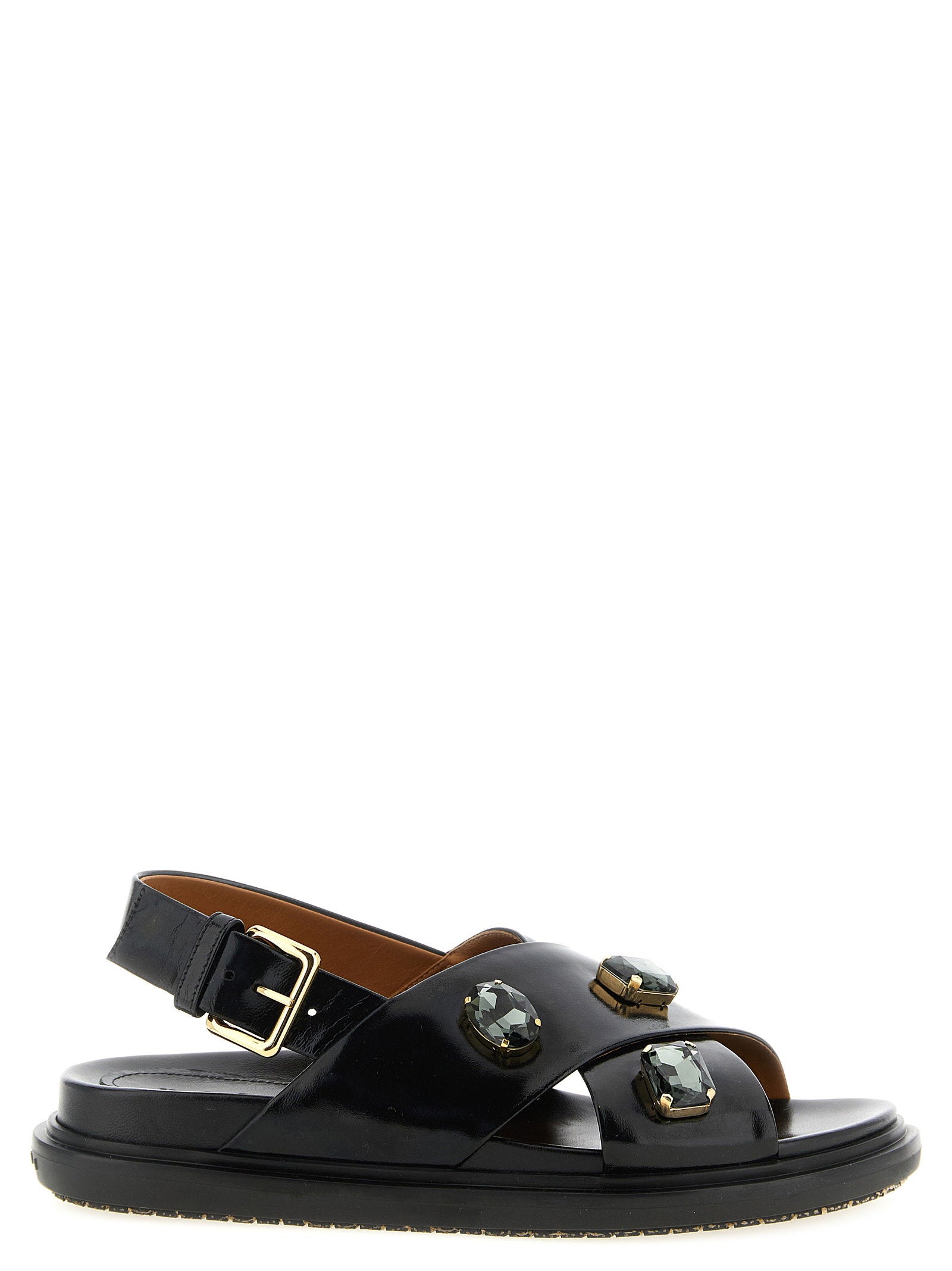 Marni Fussbett Sandals – 100% sheep leather