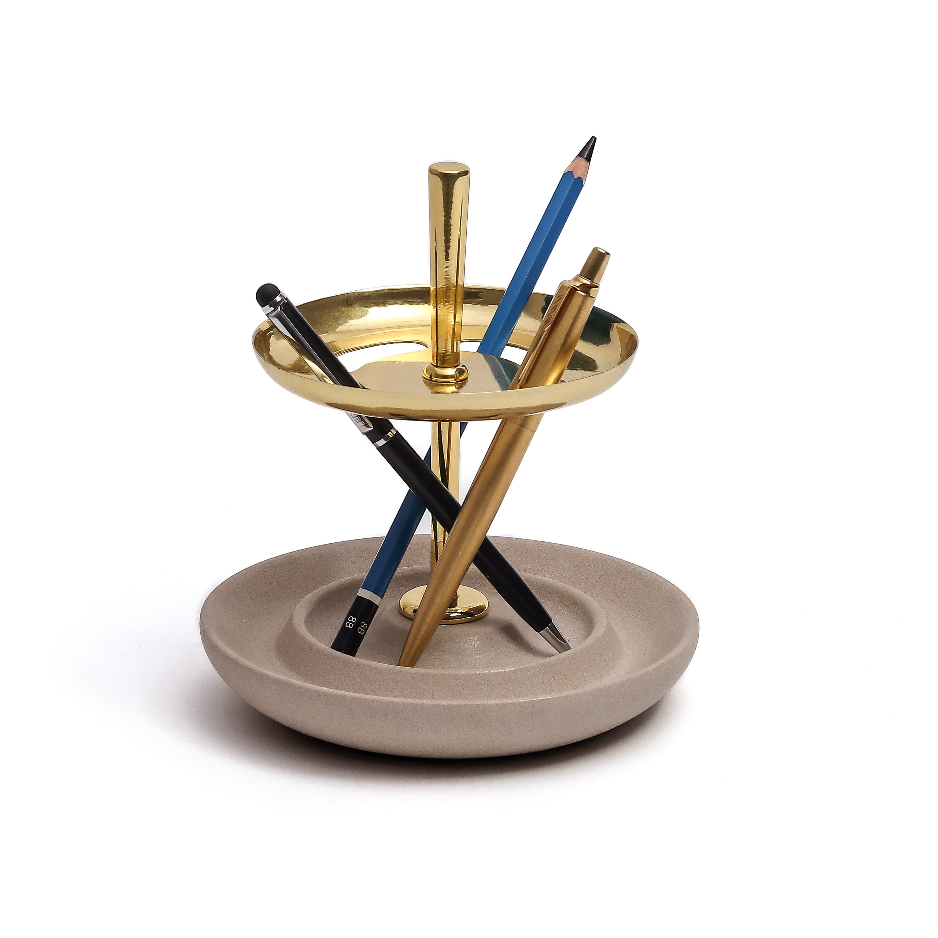 STUDIO TRATAKA Bau Pen Stand - Elegant Neutra