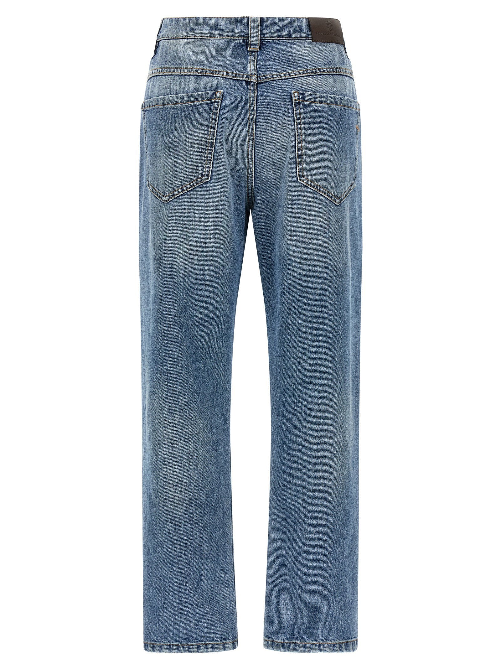 Brunello Cucinelli The Straight Leg Jeans – 100% cotton - view 2