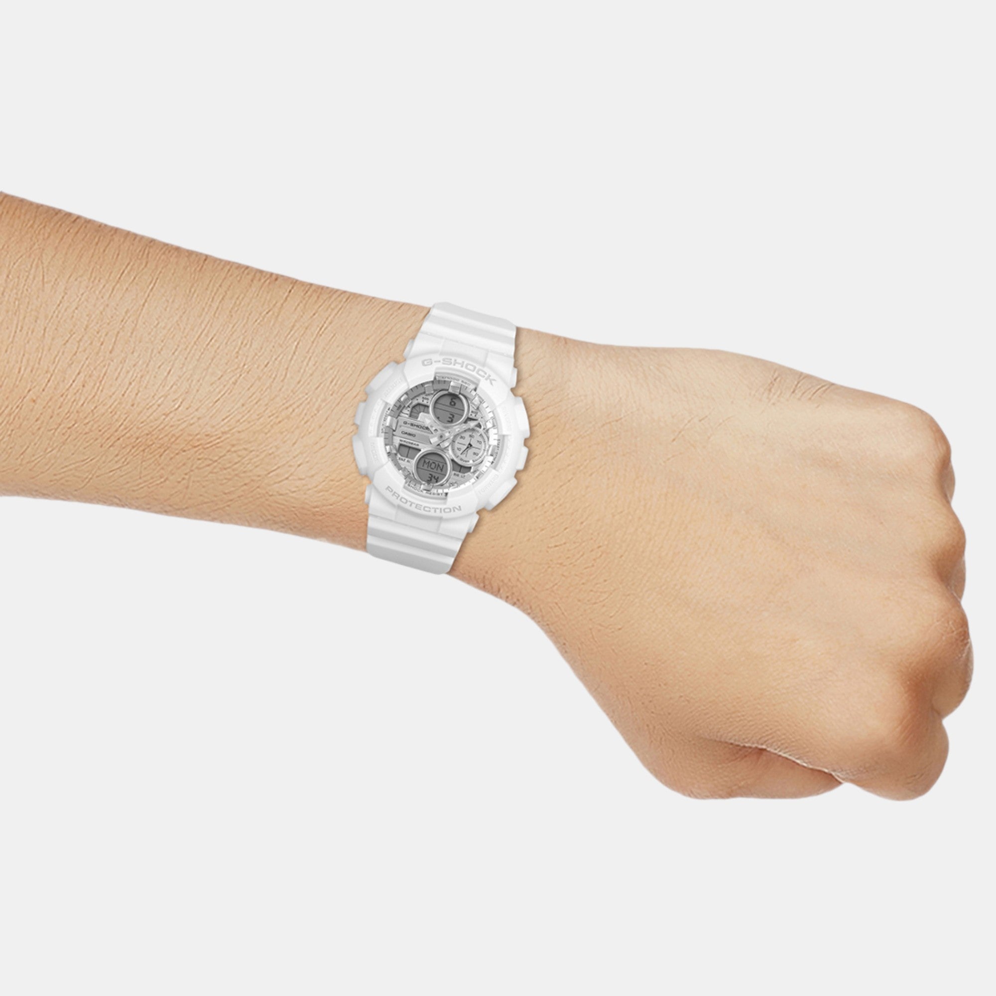 Casio G-Shock Women Quartz White Dial Analog-Digital Resin Watch G1562 - view 8