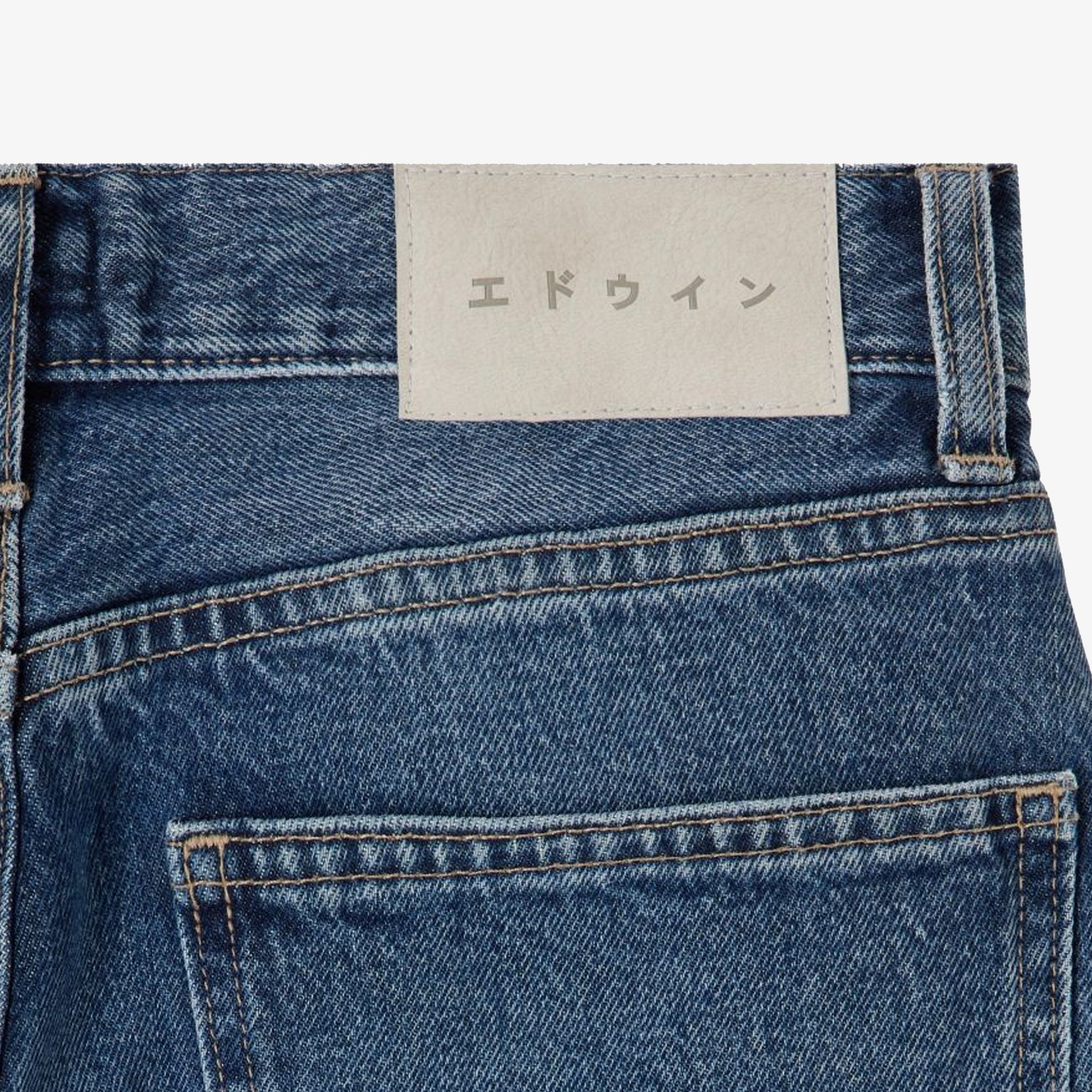 Edwin | W' Olivia Pant { Blue - view 6