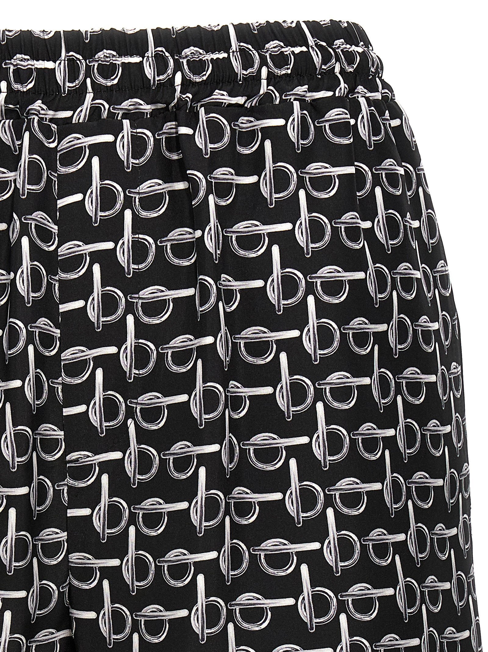 Burberry Press Shorts – 100% silk - view 3
