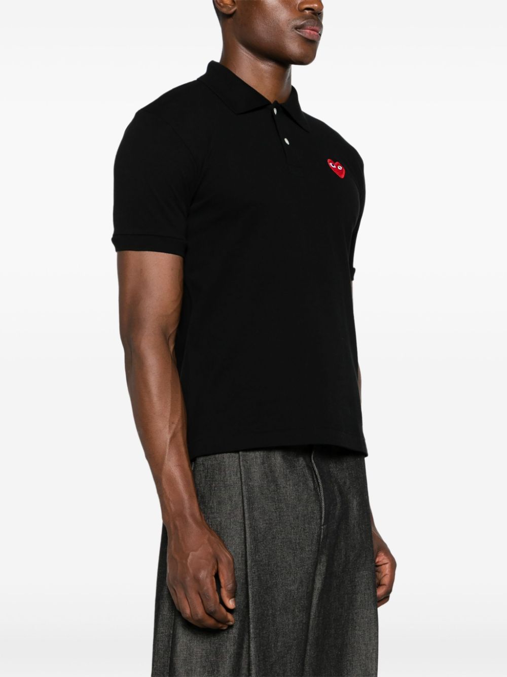 Comme Des Garcons Comme Des Garçons Cotton polo shirt - view 5