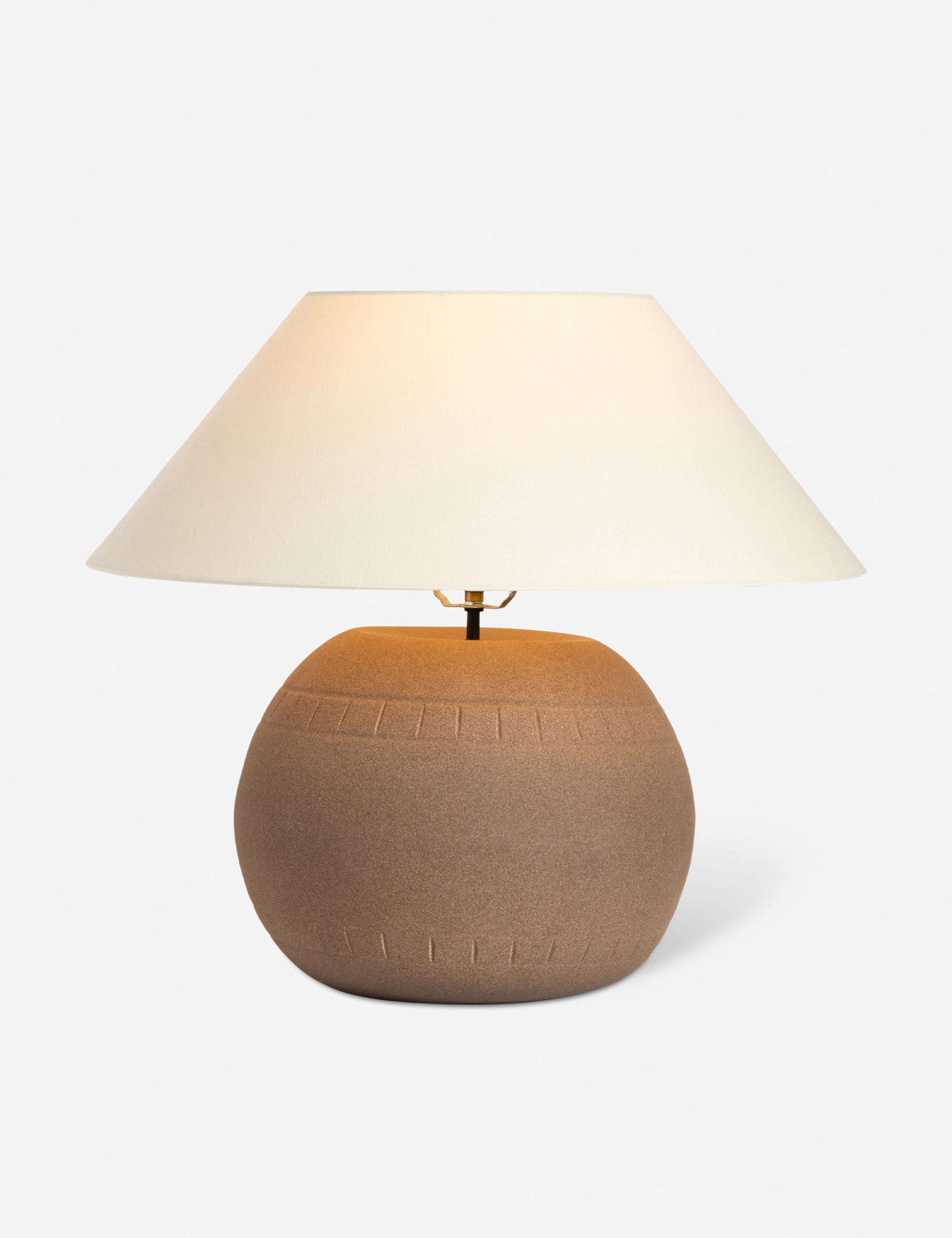 Lulu and Georgia Zandra Table Lamp – Dark Sand - view 2