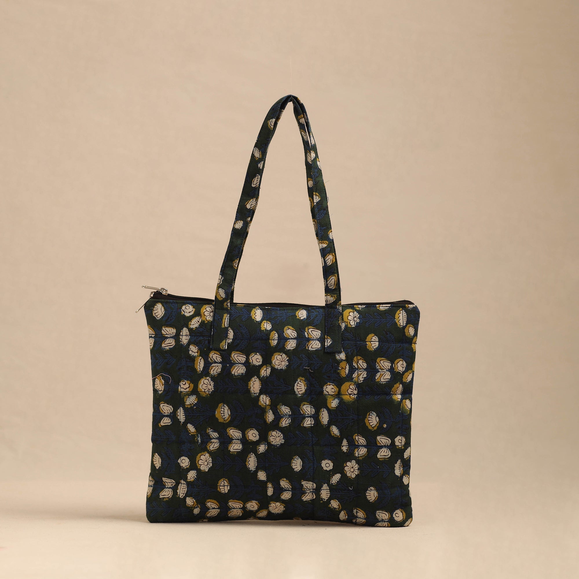 NOORI BAZAR Handmade Quilted Cotton Hand Bag 25