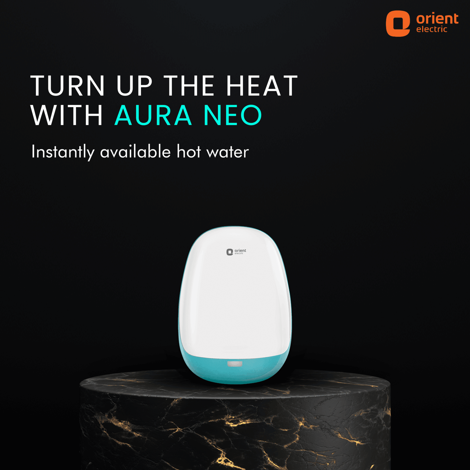 Orient Electric Aura NEO 3L Instant Water Heater (Geyser) - view 2