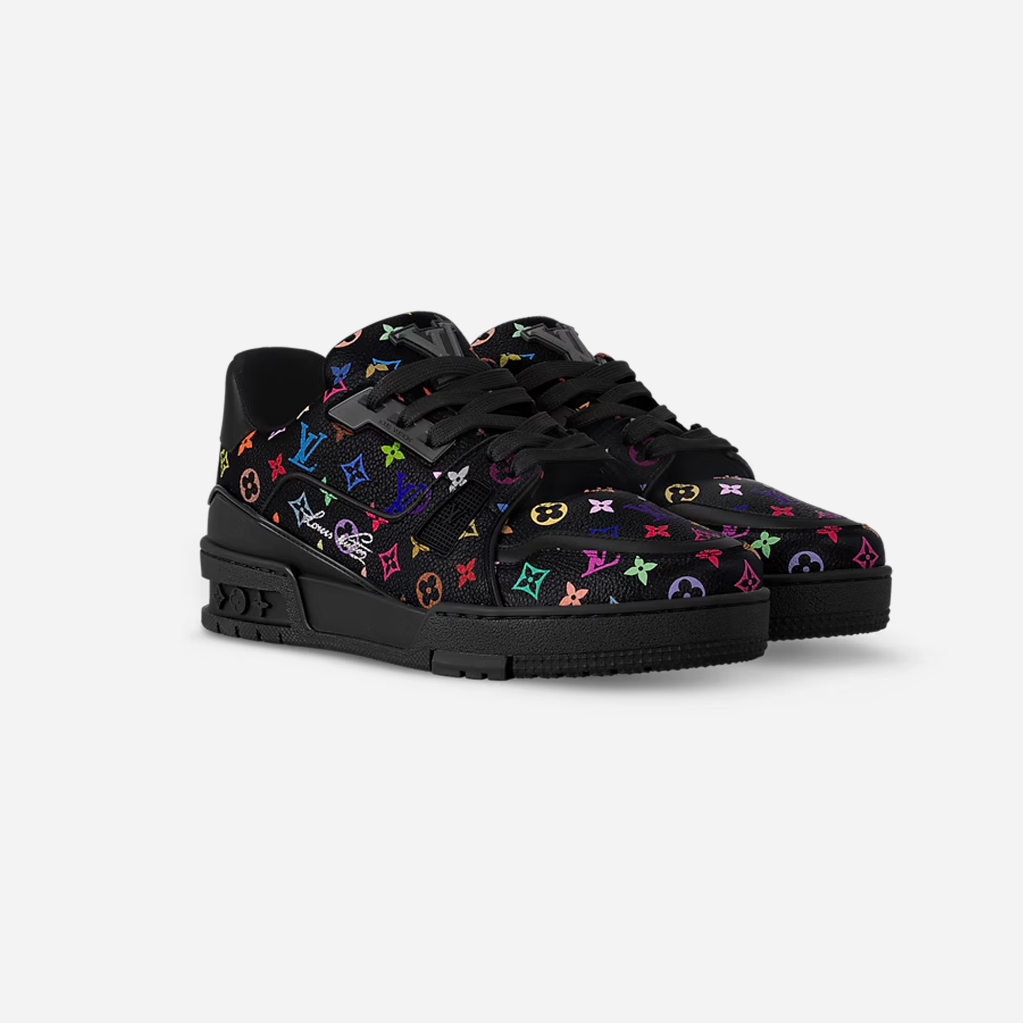 Louis Vuitton LV Trainer Takashi Murakami Black - view 2