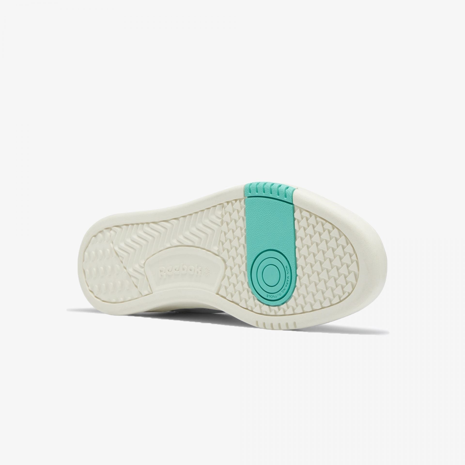 Reebok | COURT PEAK { CLOUD WHITE / CLASSIC TEAL - view 3
