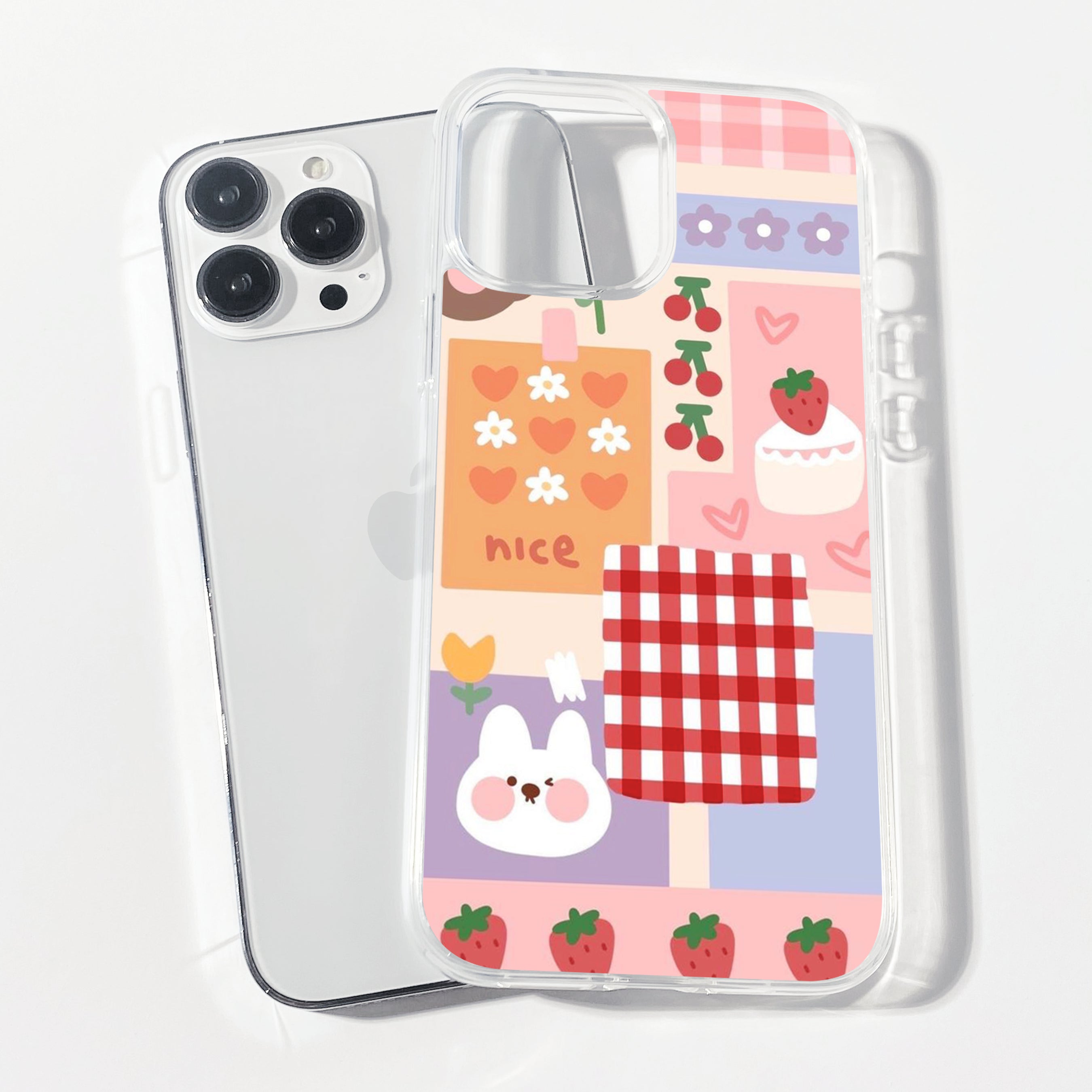 Casebasket Sweet Wonderland Clear Silicone Phone Cover