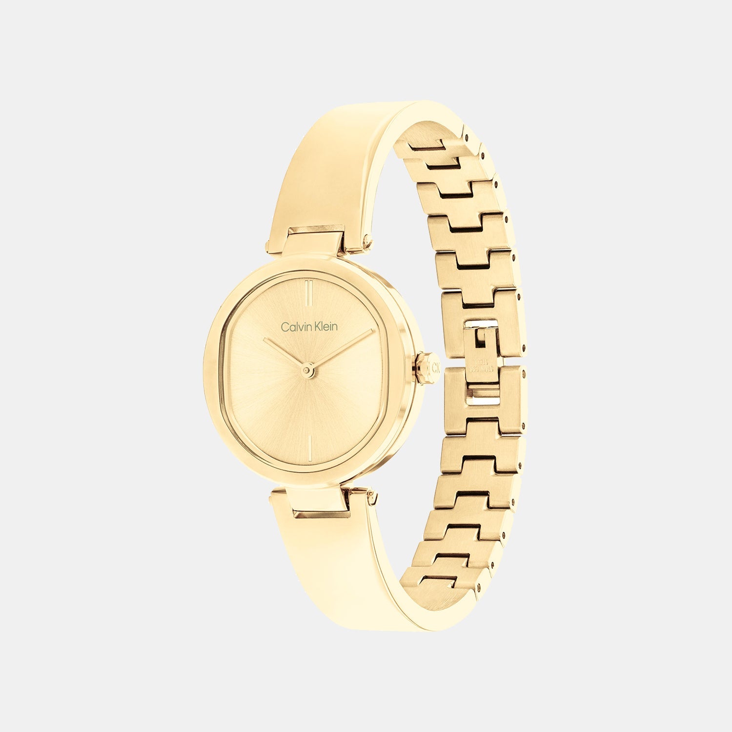 Calvin Klein Ck Elevated Women Quartz Gold Dial Analog Stainless Steel Watch 25200309 - view 2