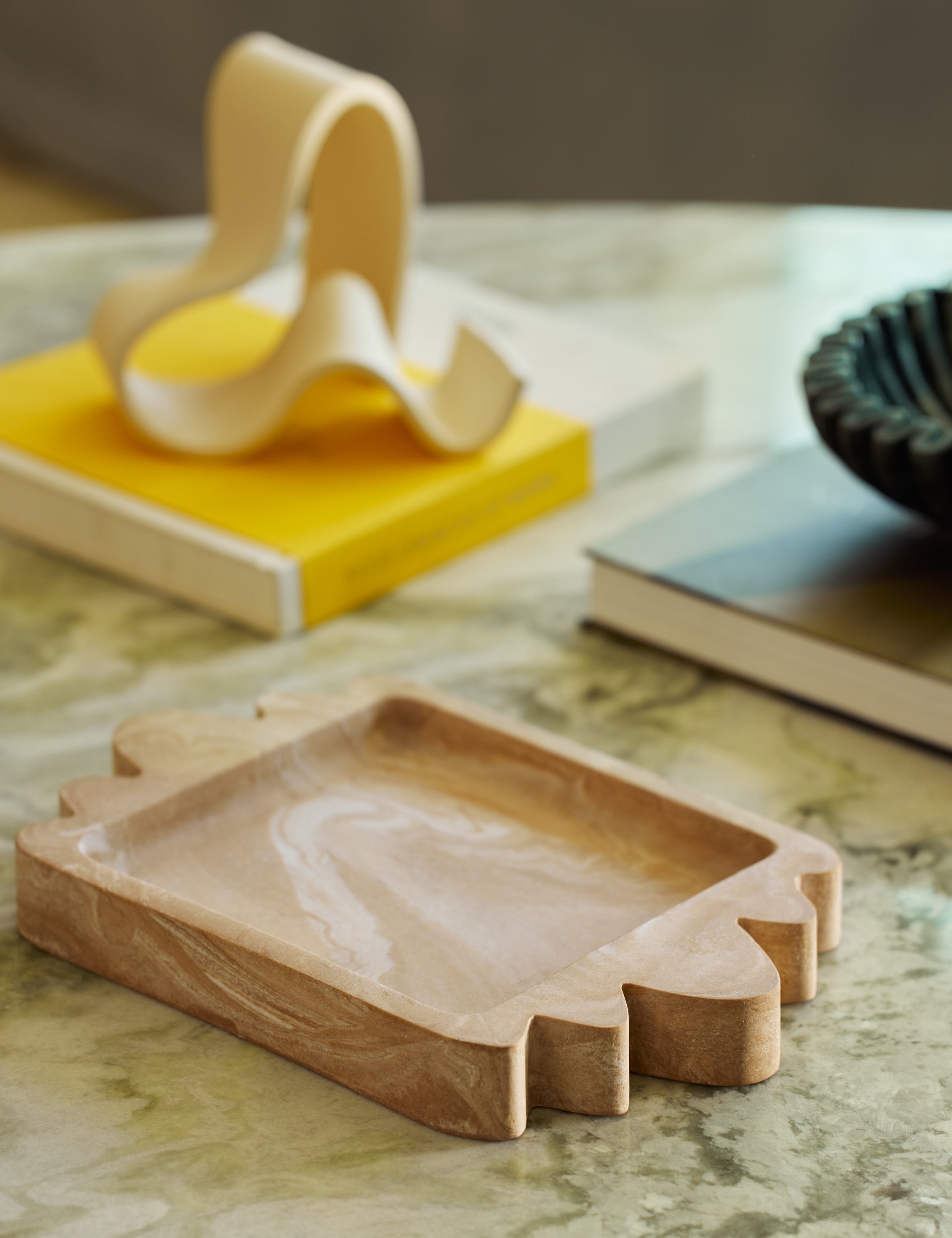 Lulu and Georgia Melona Tray – Travertine - view 3