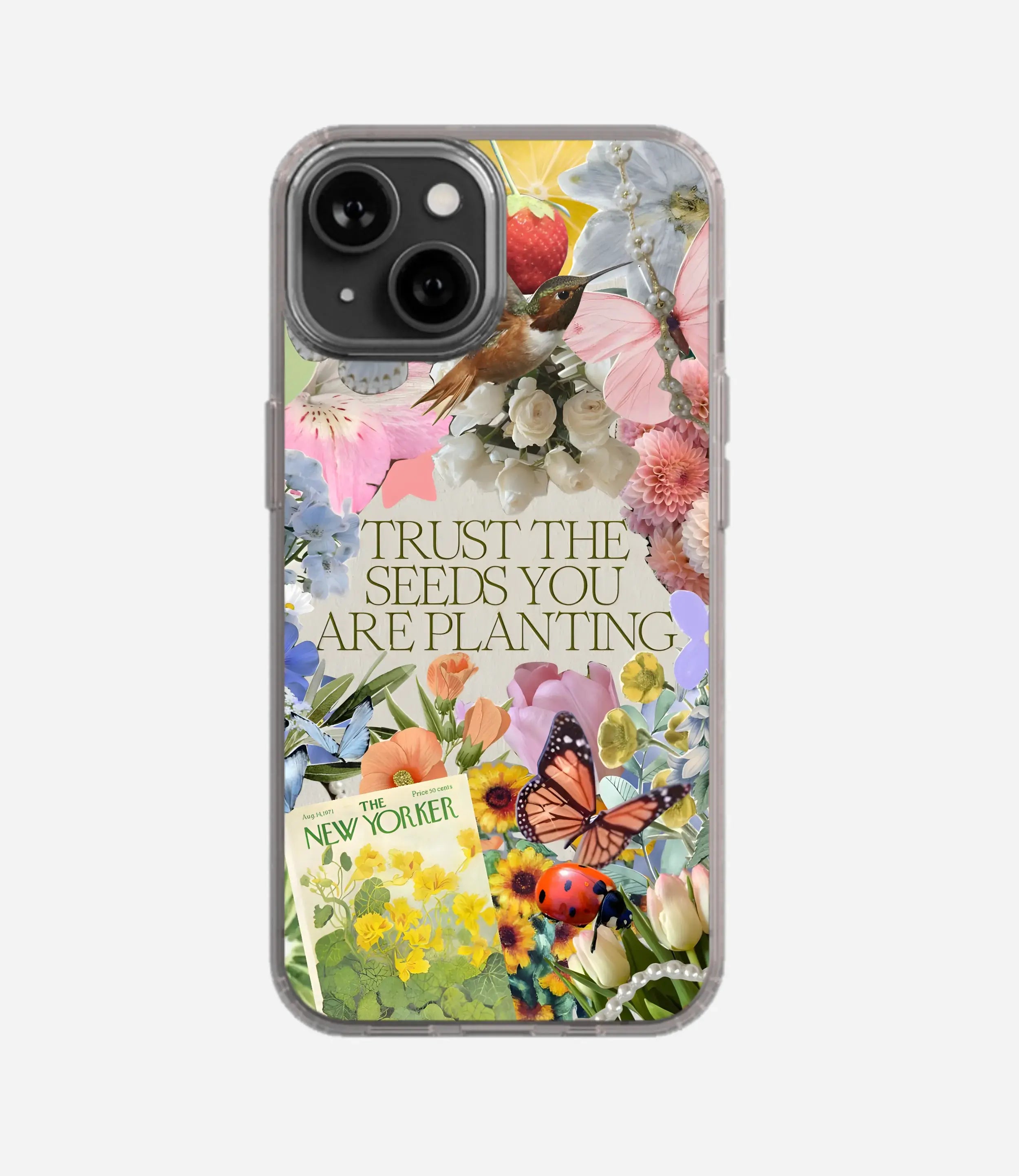 The Case Company Trust The Seeds Silicone Case