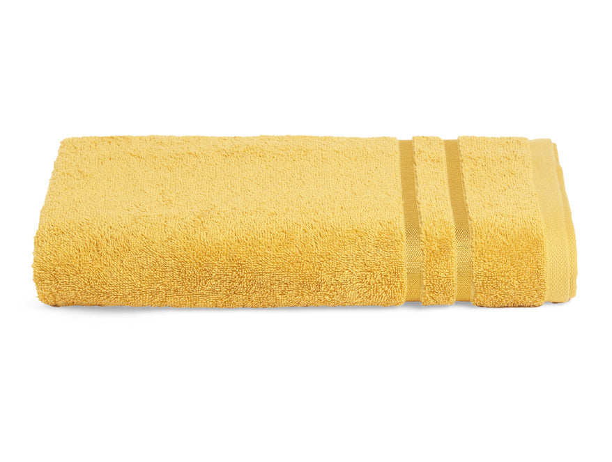 Spaces India Mustard - Dark Yellow 100% Cotton Bath Towel - Atrium By Spaces - view 2
