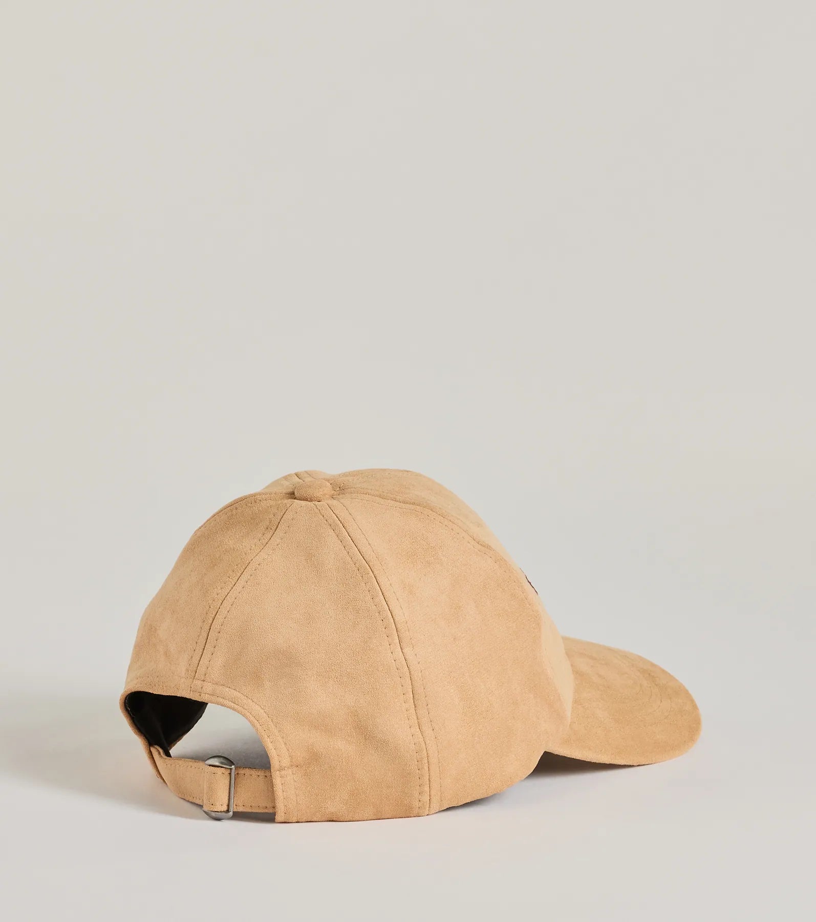 Windsor Faux Suede Espresso Script Cap – BEIGE - view 3