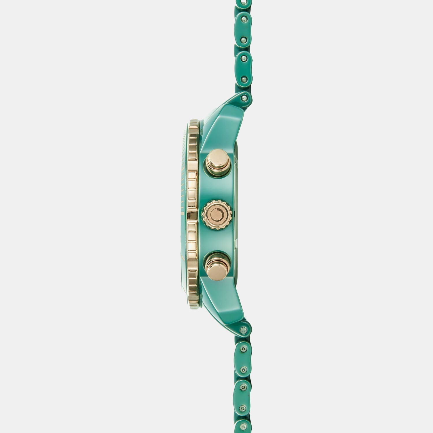Obaku Falk Men Quartz Green Dial Chronograph Ceramic Watch V278GCEECE - view 3