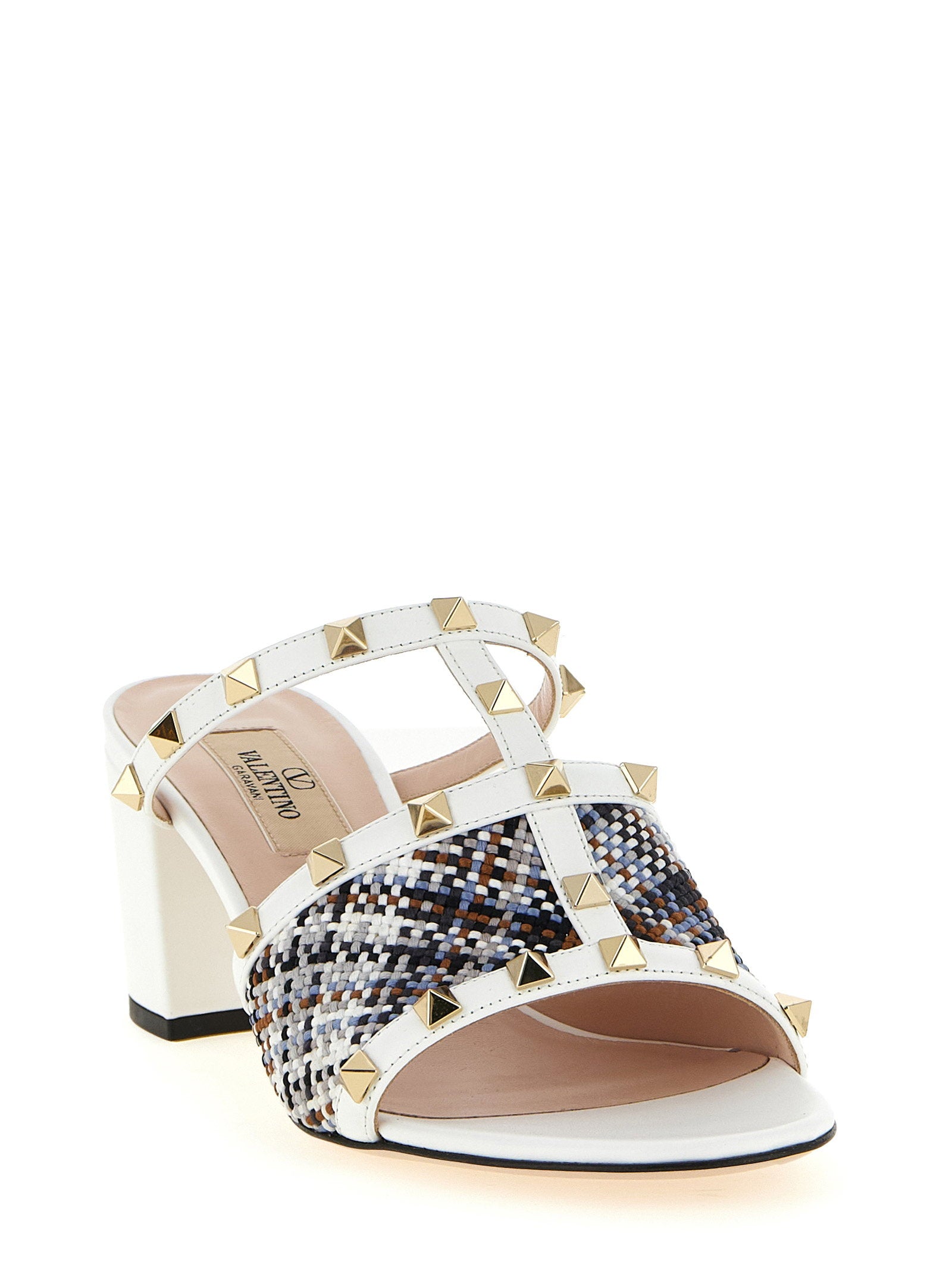 Valentino Garavani Rockstud Slides – 100% polyester - view 2