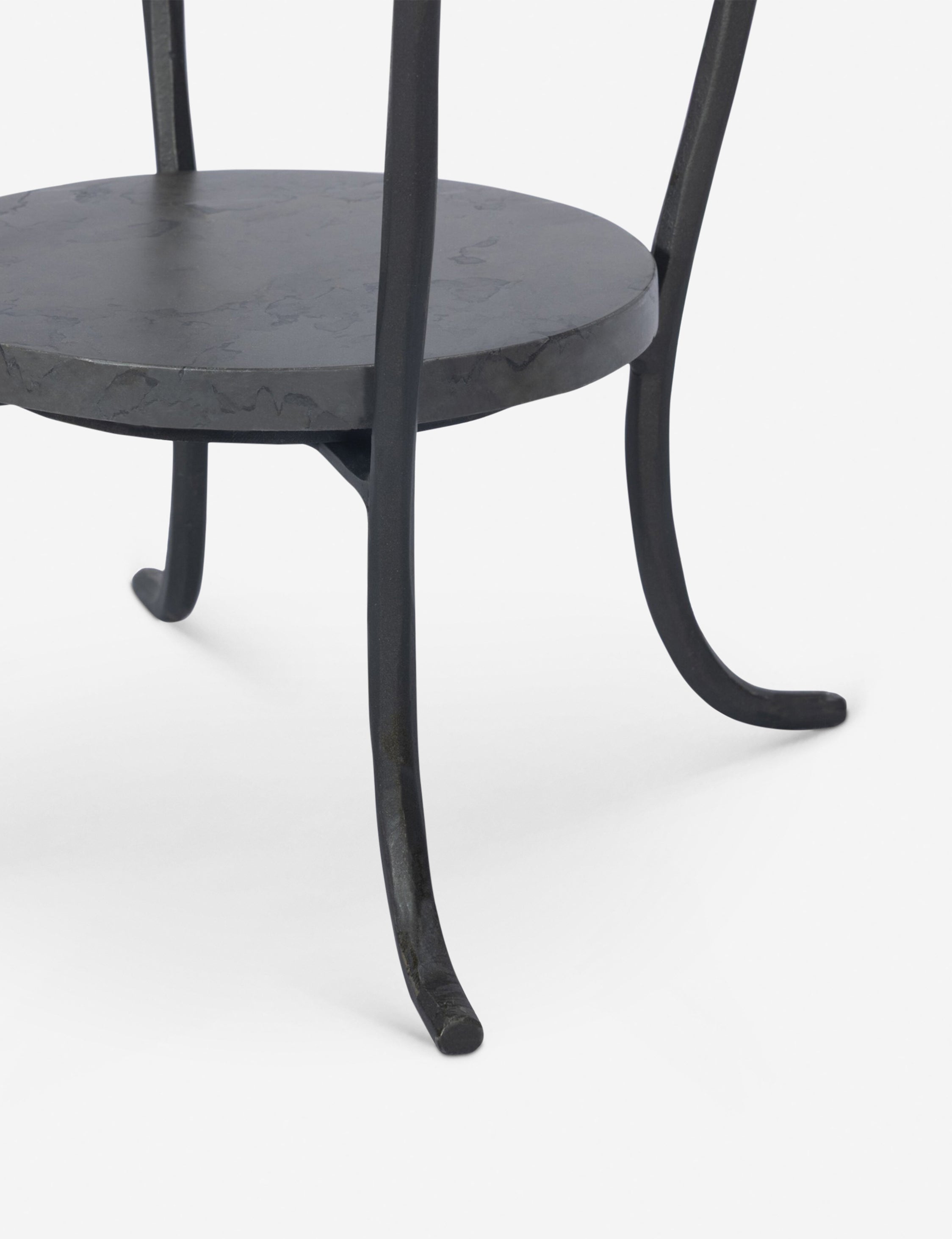 Lulu and Georgia Acala Round Side Table – Grey Marble - view 6