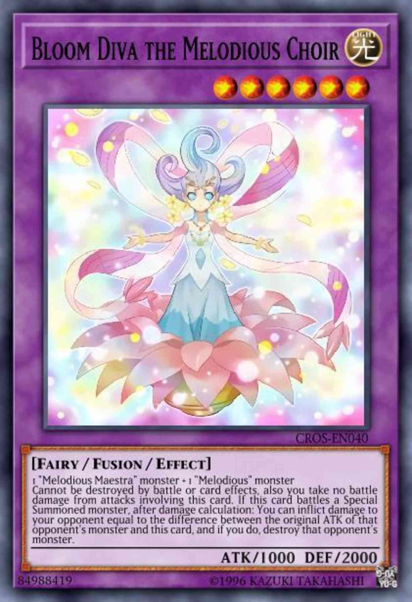 Yu-Gi-Oh! Bloom Diva the Melodious Choir - MP16-EN020 - Ultra Rare - 1st Edition