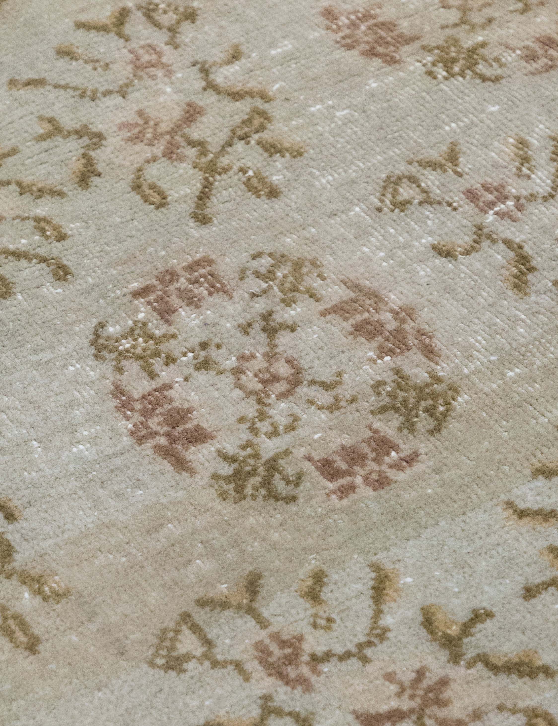 Lulu and Georgia Vintage Turkish Hand-Knotted Wool Runner Rug No. 318, 2'3" x 8'10" - view 2