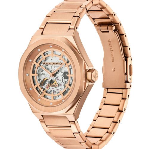 Armani Exchange Andrea Skeleton Dial Women 36mm AX4619 - view 2
