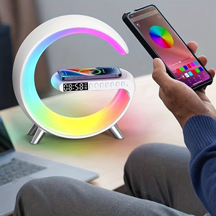 Catterton G Shape RGB Lamp + Speaker + Wireless Charger???? - view 2