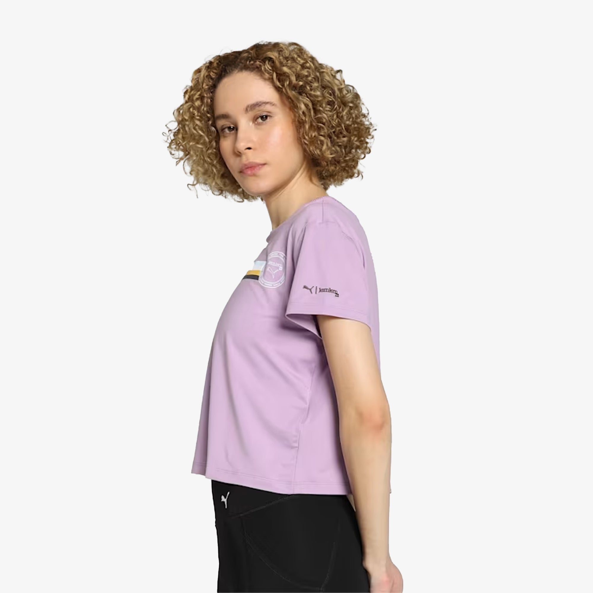 Puma | X LEMLEM TRAINING T-SHIRT { VIVID VIOLET