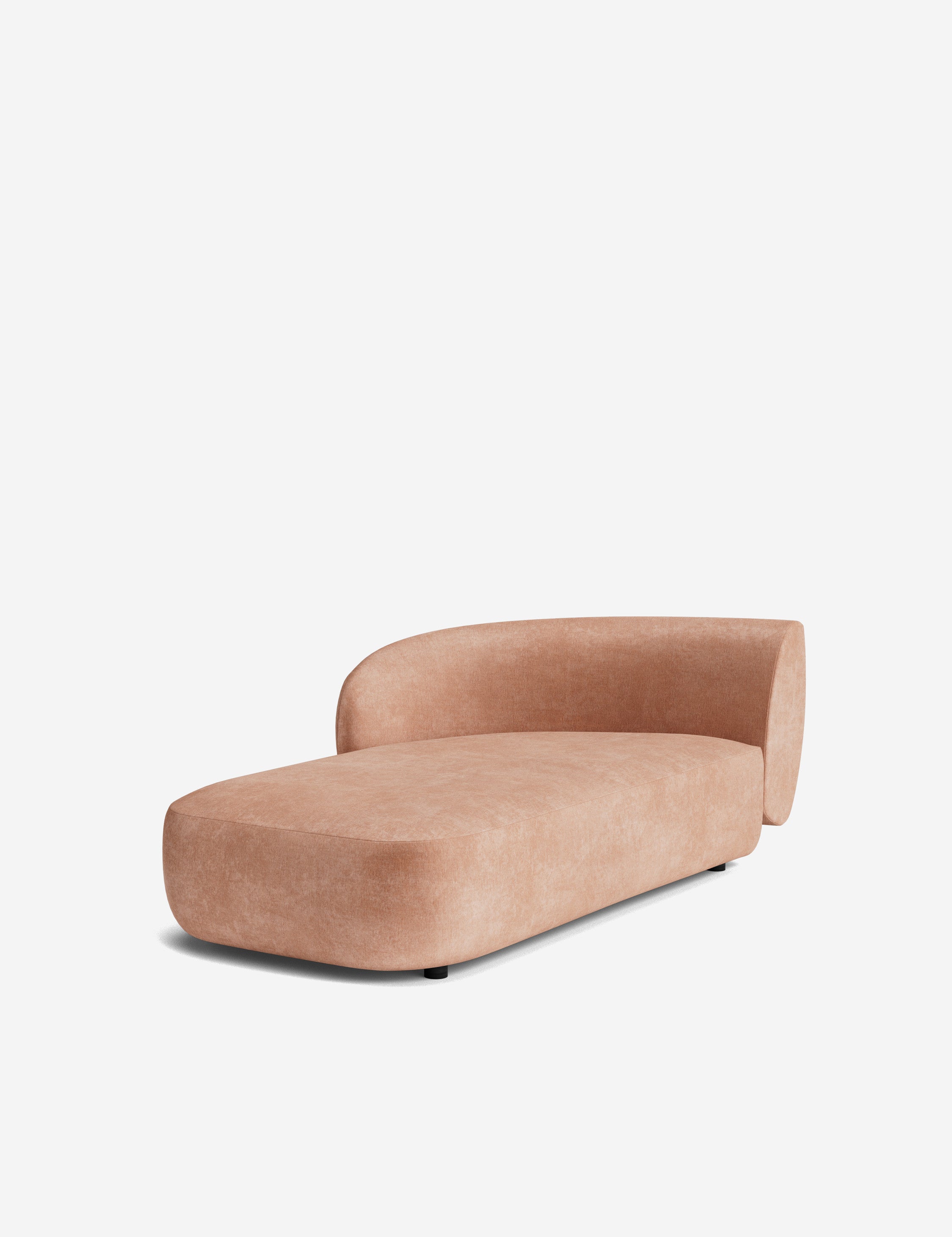 Lulu and Georgia Claret Modular Left Chaise - view 71