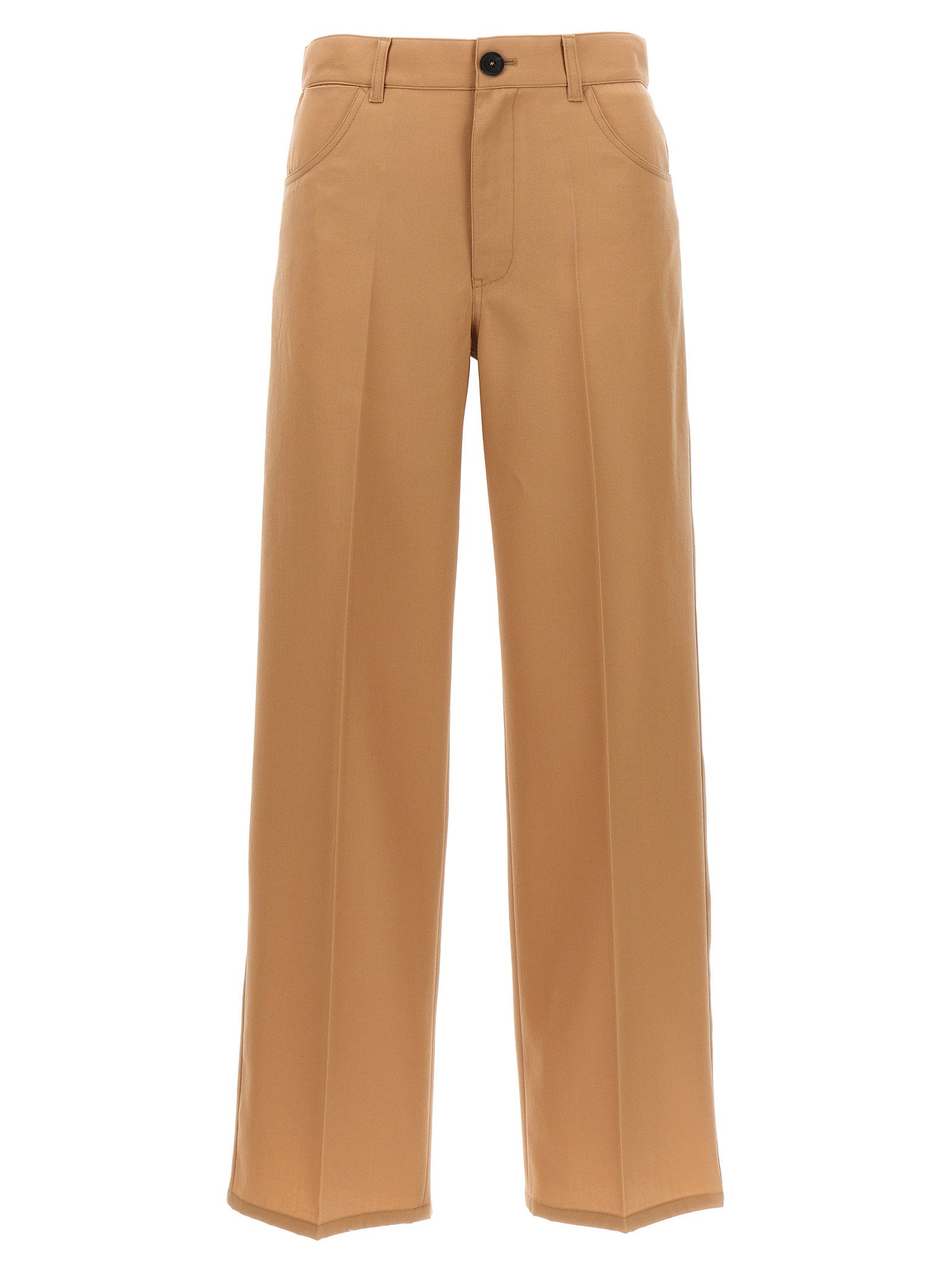 Jil Sander Loose Leg Pants – 100% virgin wool