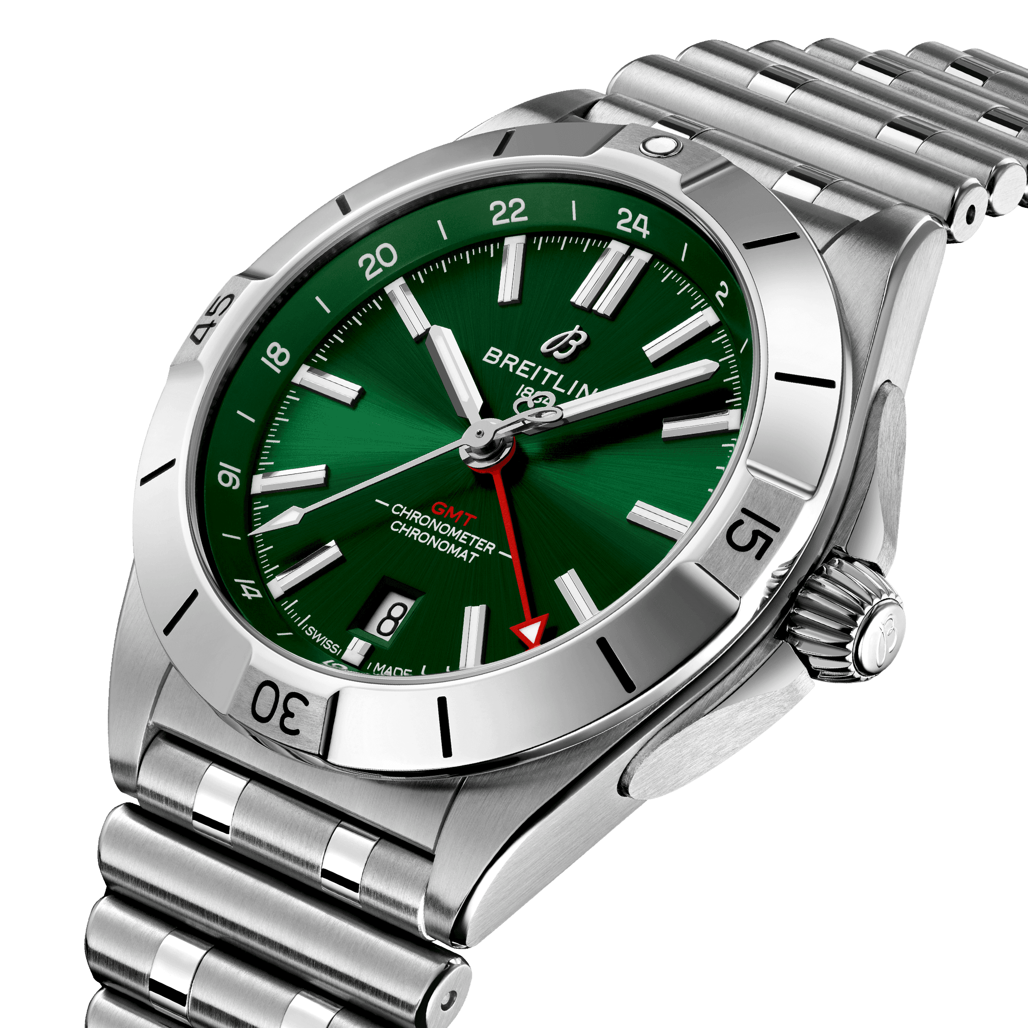 Breitling Chronomat Automatic GMT Green Dial Men 40mm - view 4