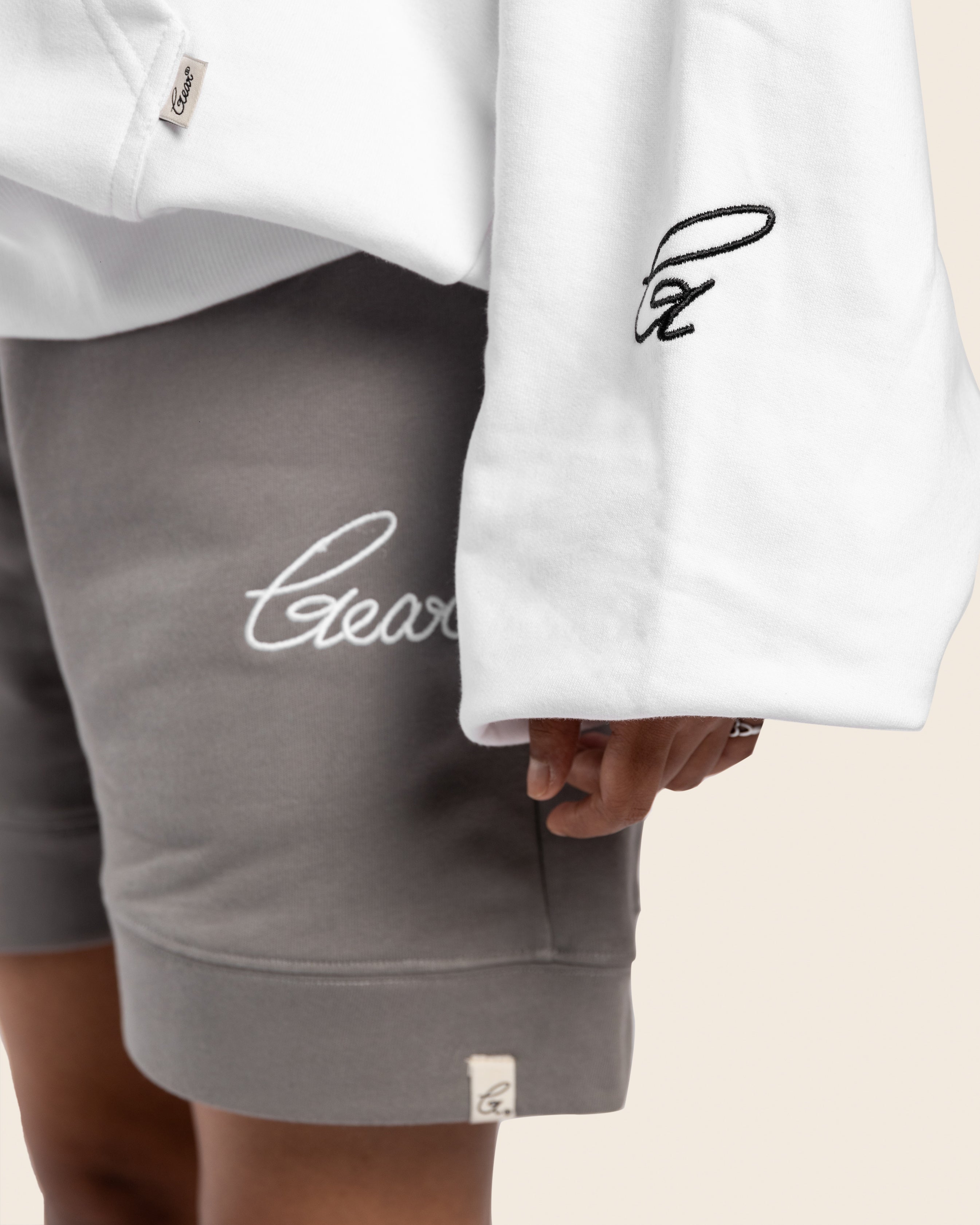 MNST GEAR 400gsm Shorts 'steel Grey' - view 2