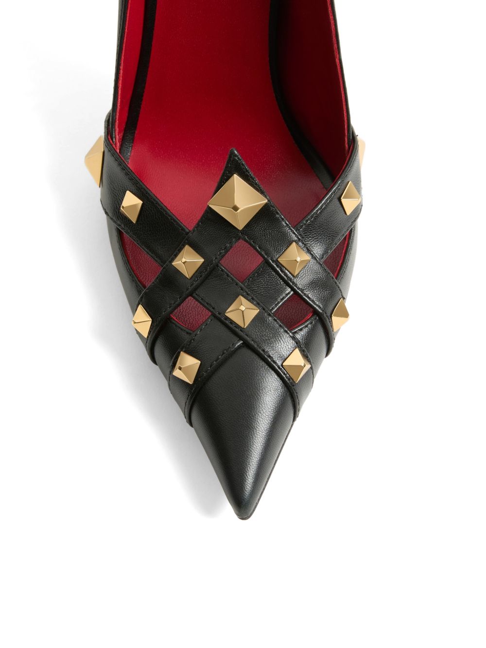 Valentino Garavani With Heel BLACK – Calf Leather 100% - view 5