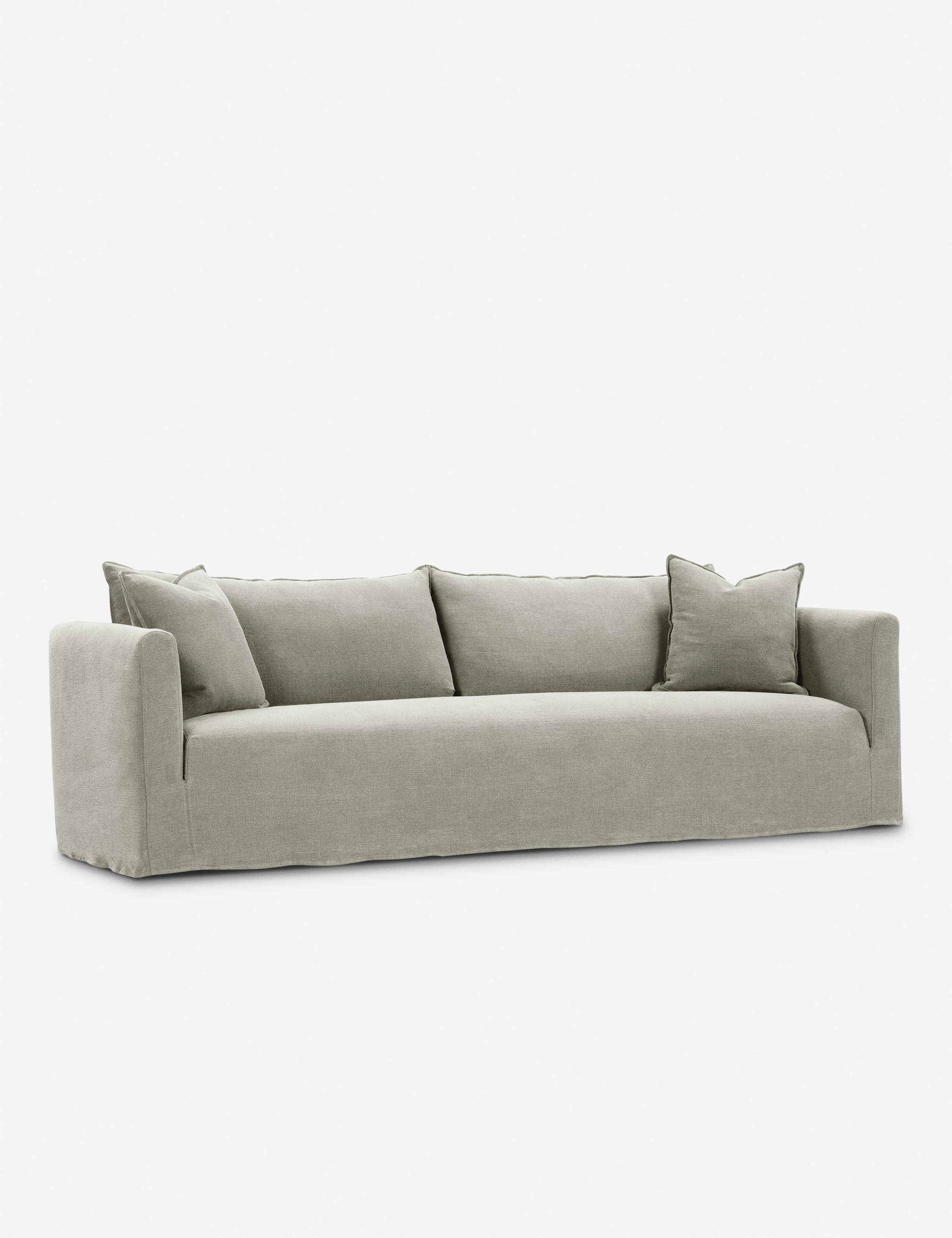 Lulu and Georgia Seton Slipcover Sofa - view 11