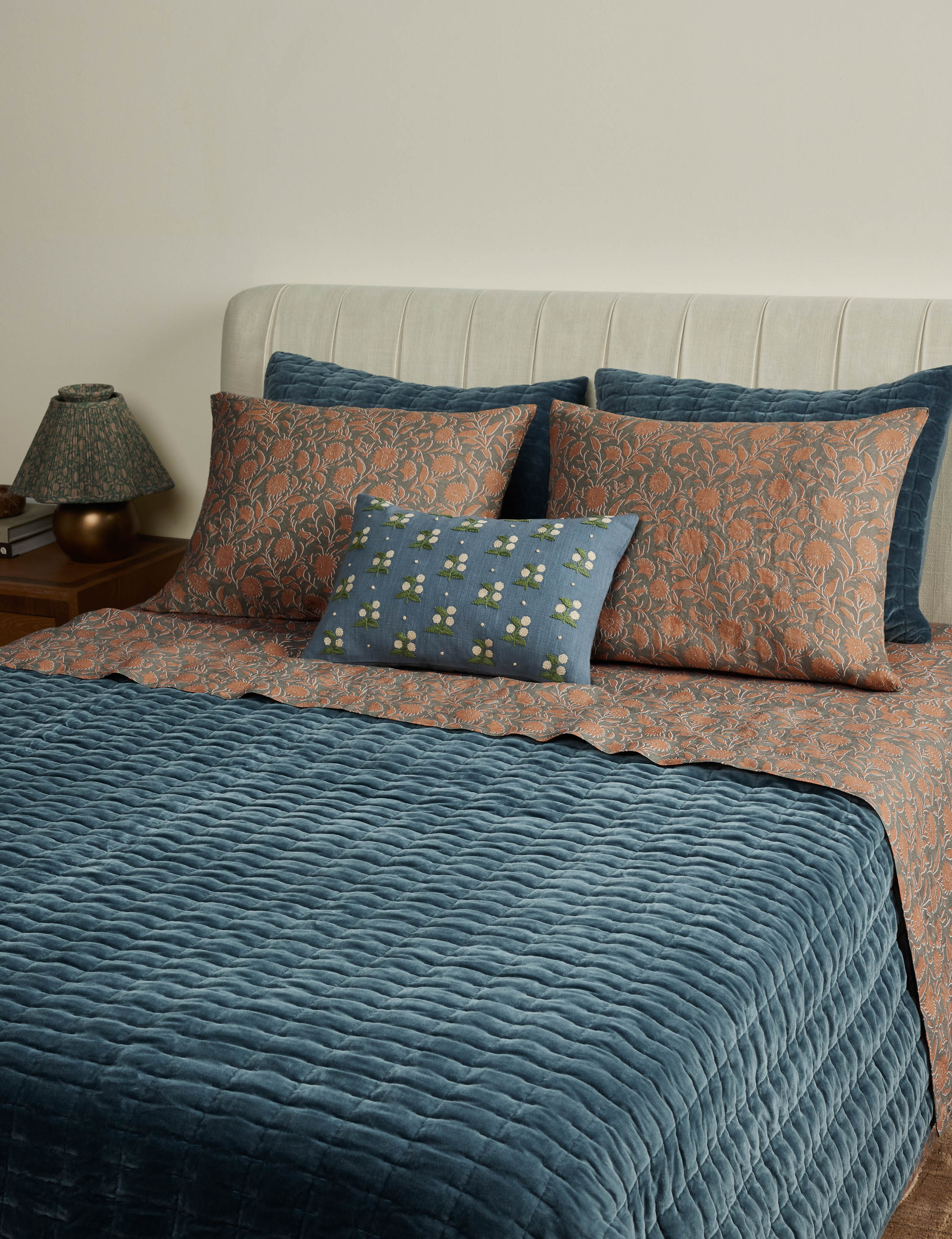Lulu and Georgia Fransen Linen Cotton Sheet Set - view 2