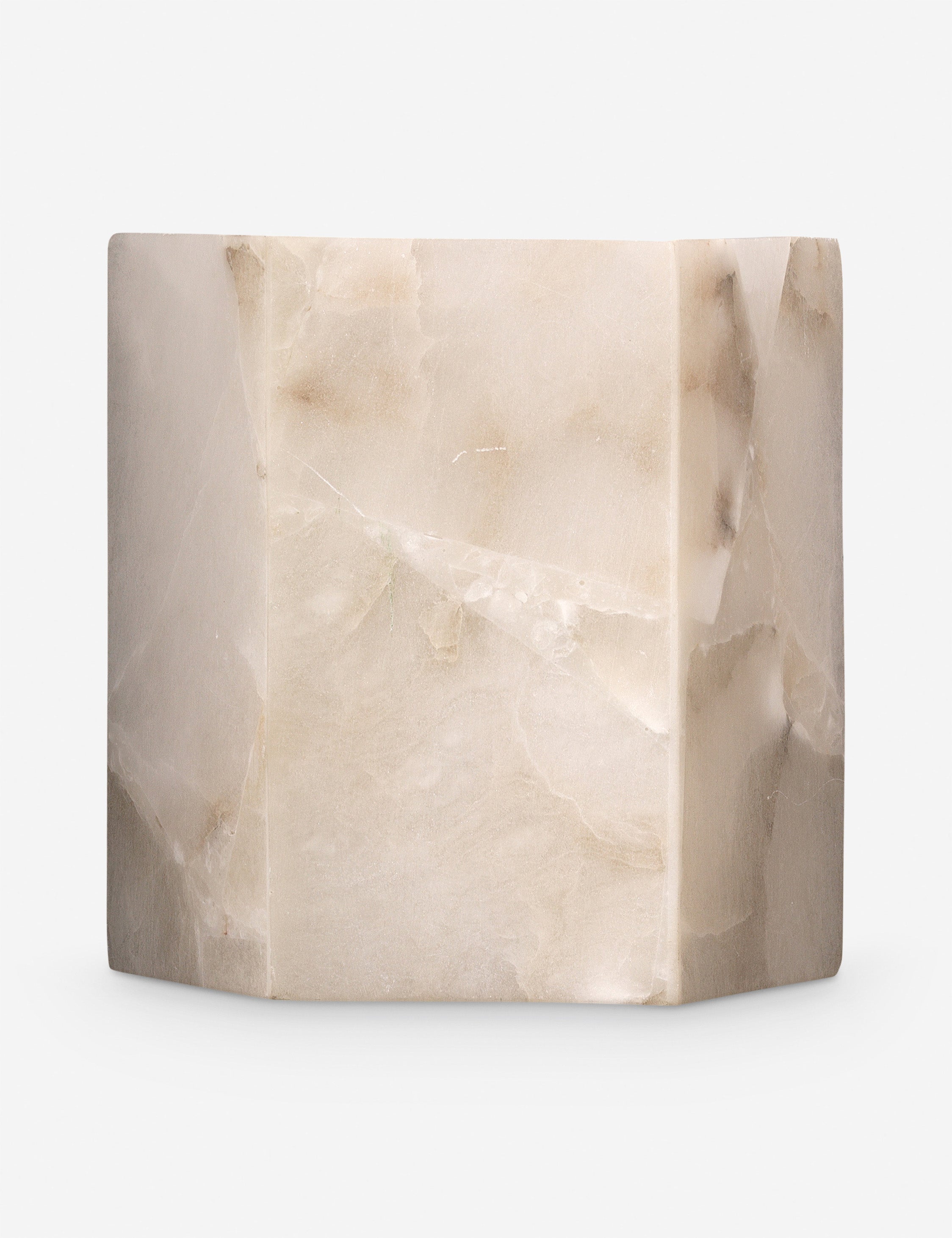 Lulu and Georgia Hazen Sconce – Alabaster - view 2